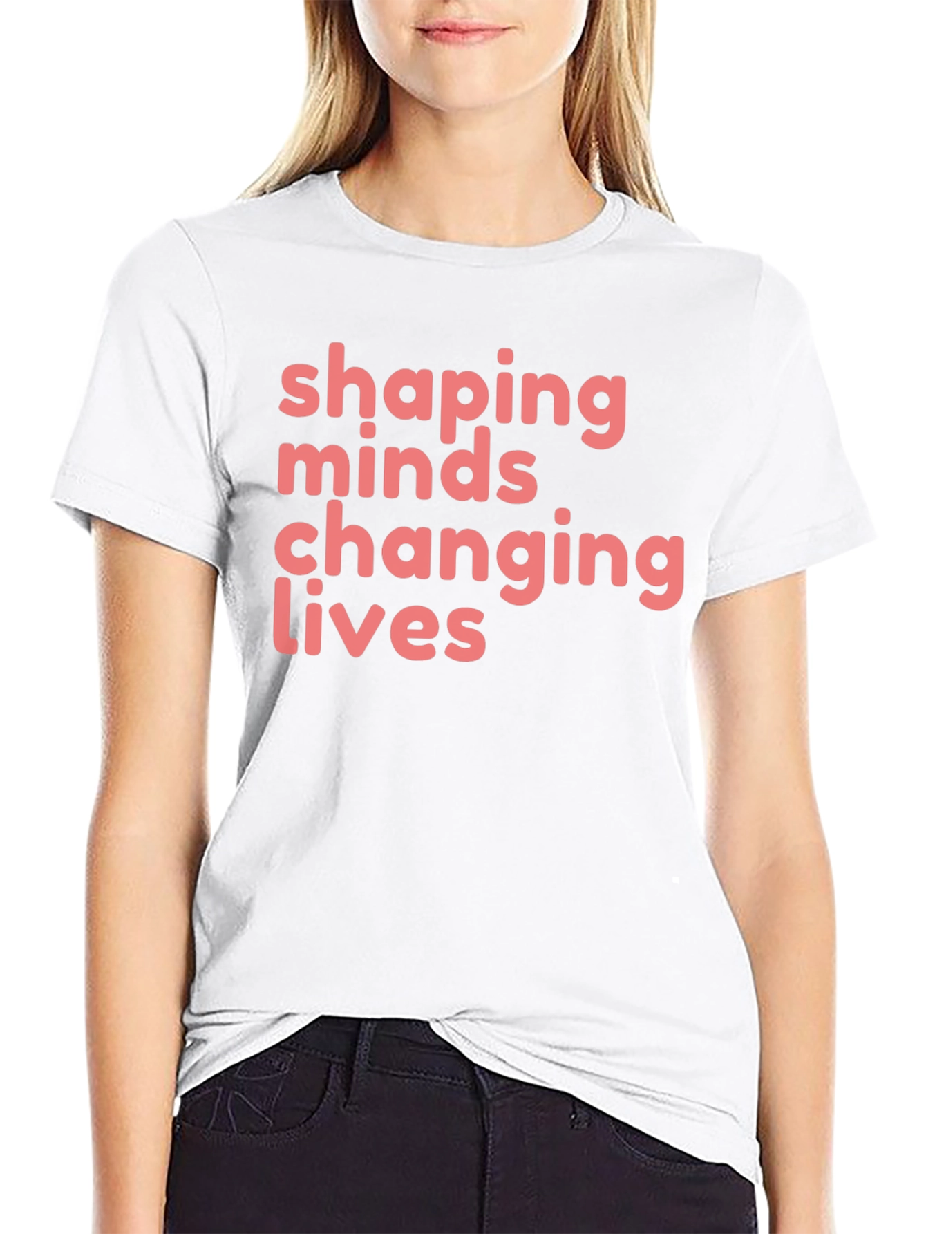 Shaping Minds Changing Lives Black T-Shirt
