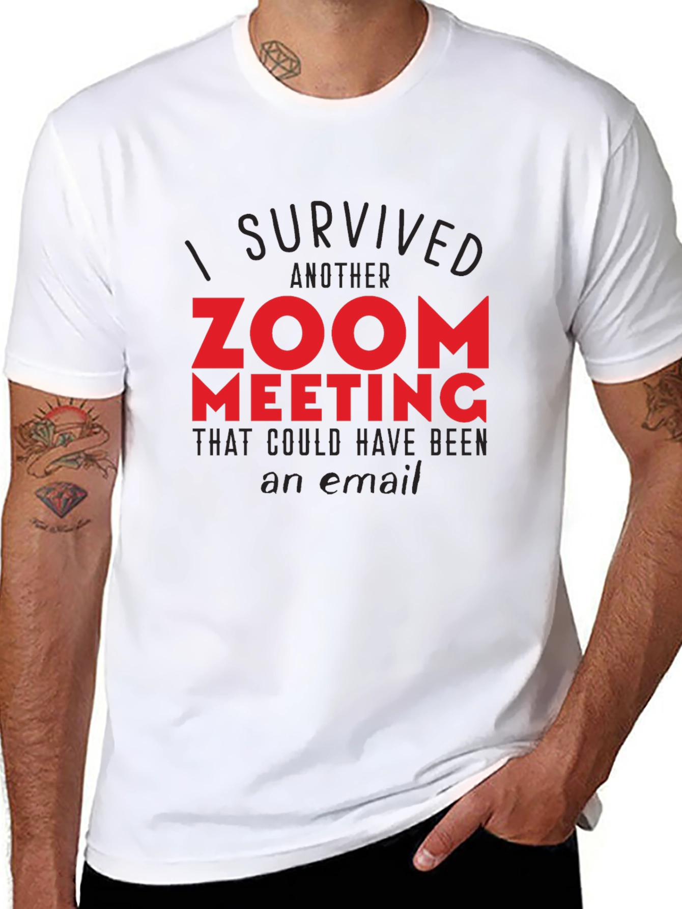 I Survived Another Zoom Meeting T-Shirt