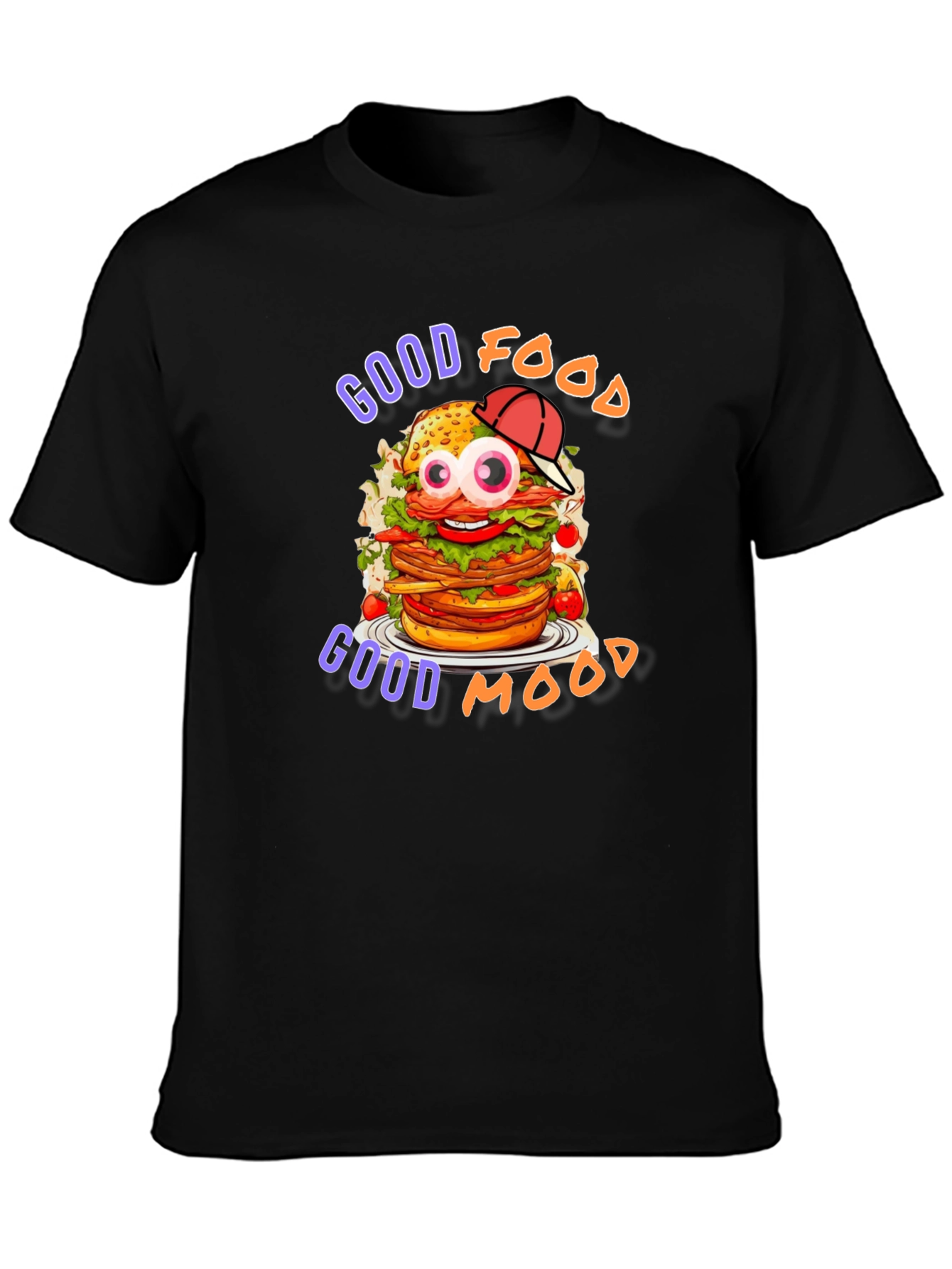 Good Food Good Mood Graphic Tee