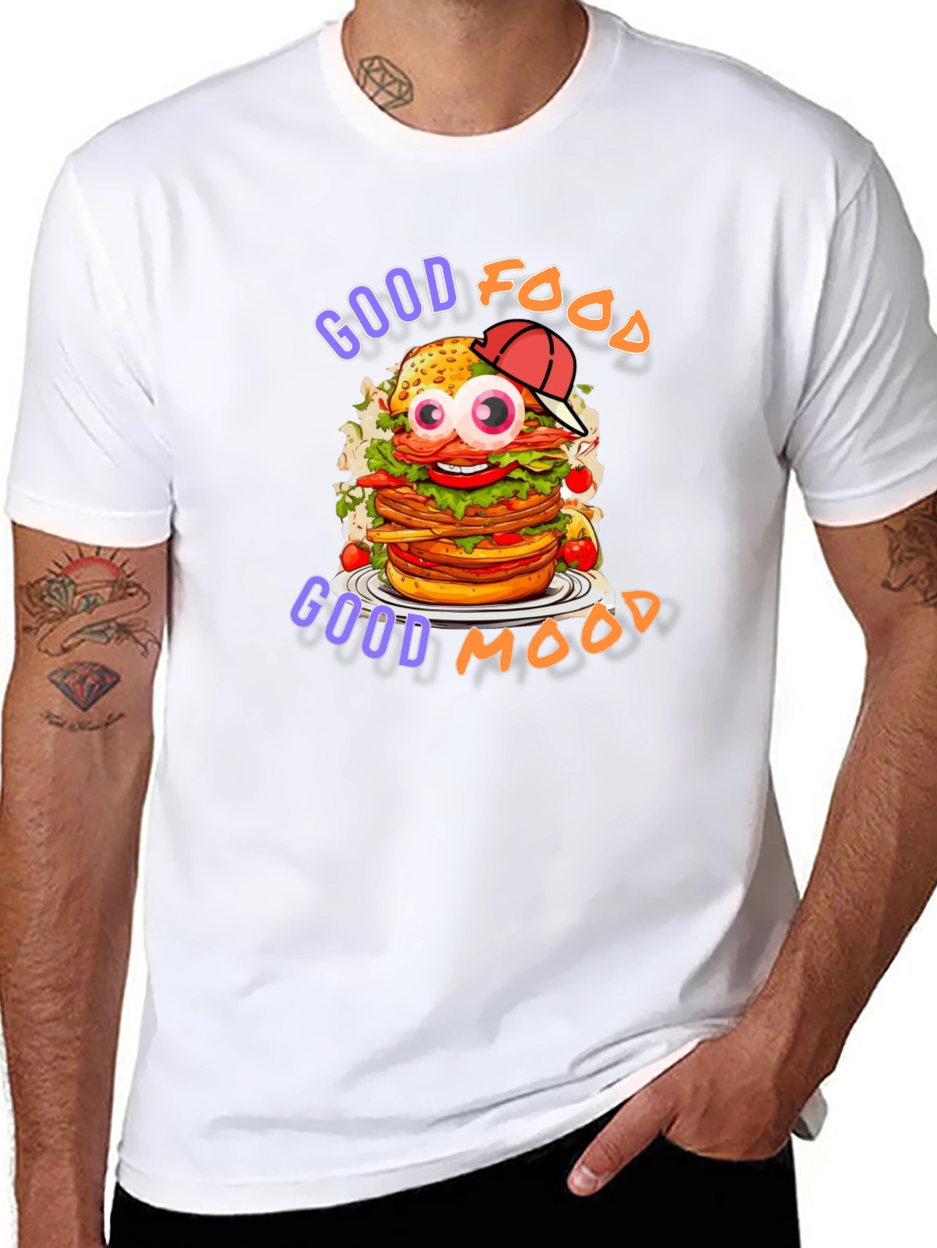 Good Food Good Mood Graphic Tee