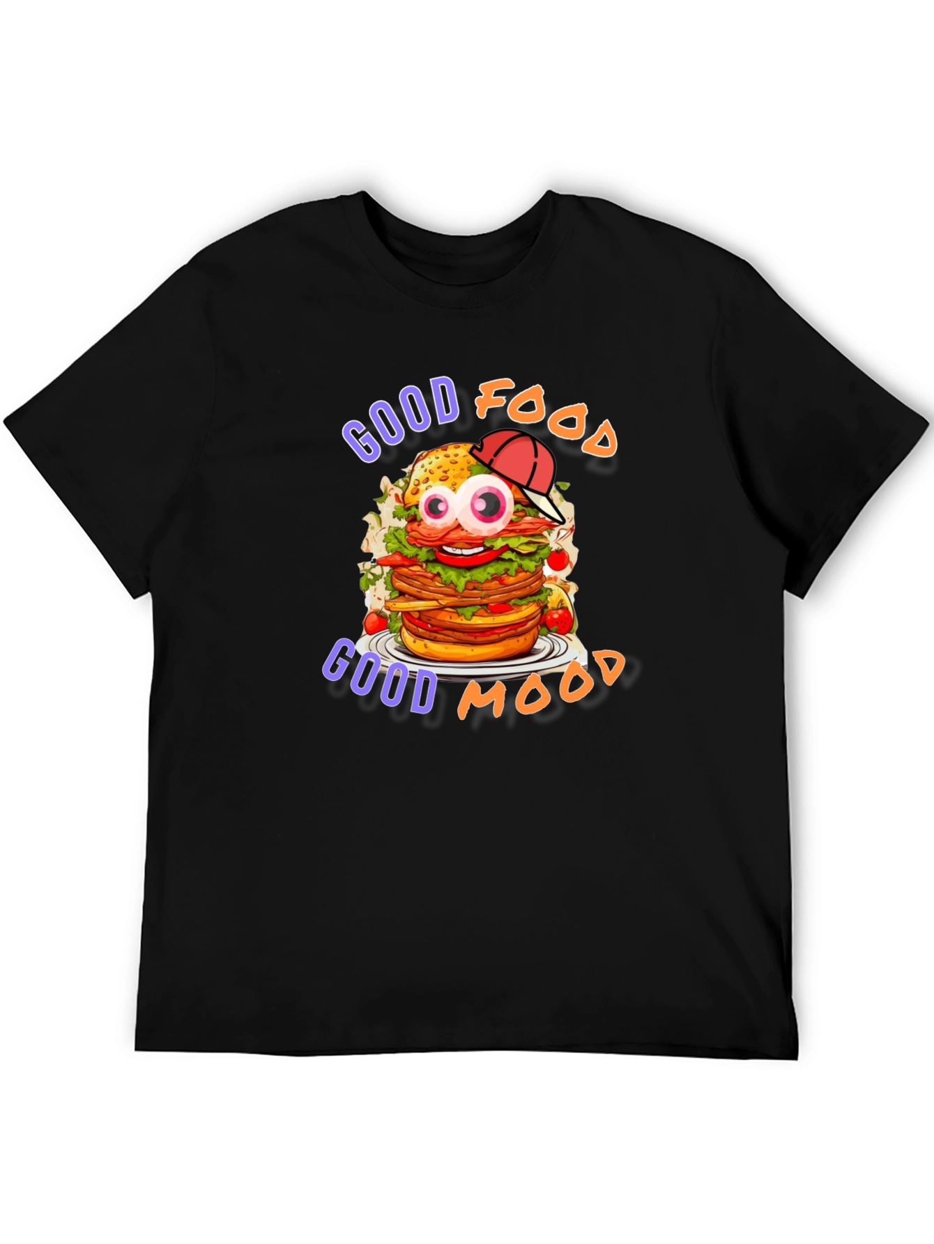 Good Food Good Mood Graphic Tee