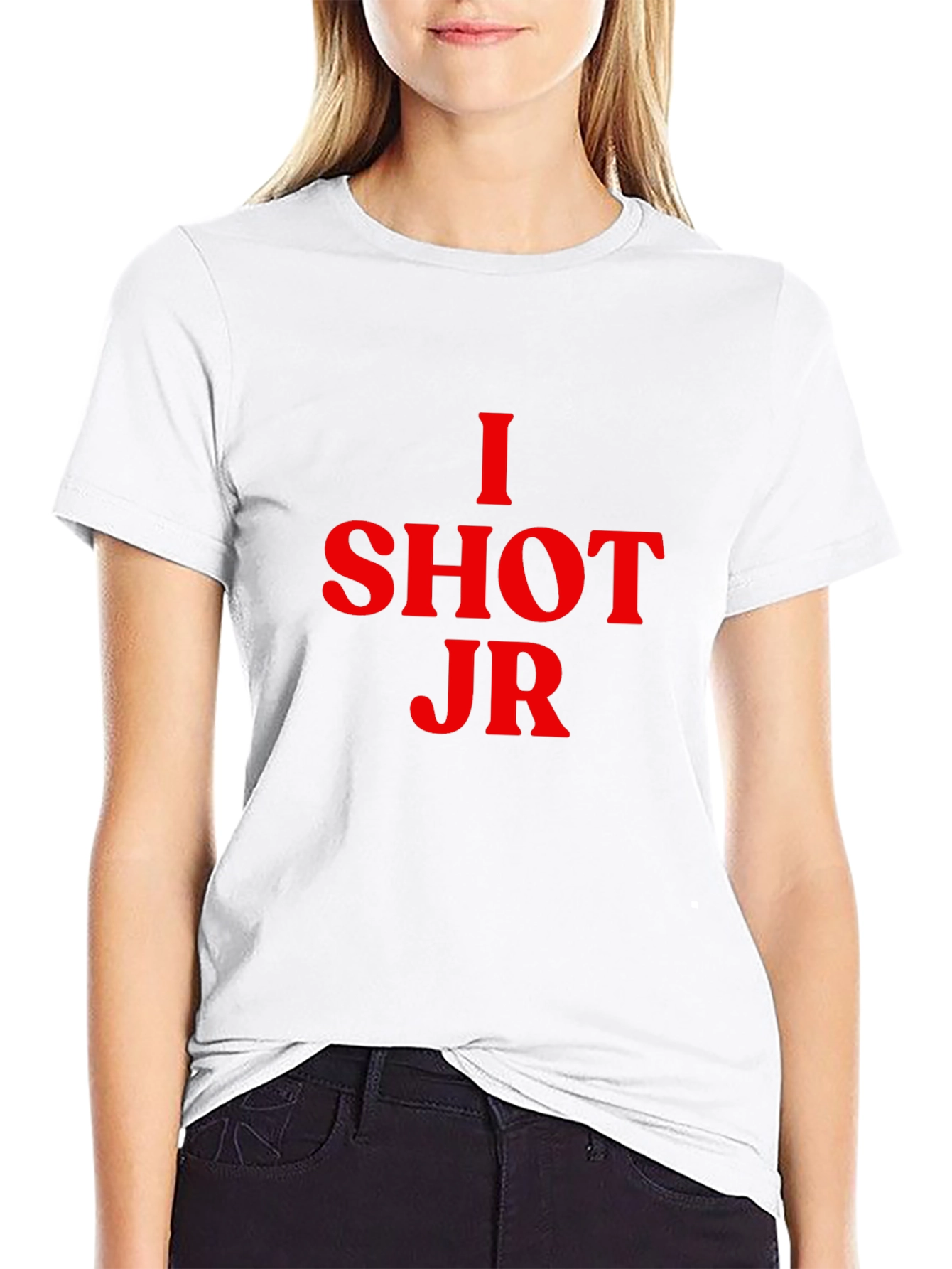 I Shot JR T-Shirt - Black Novelty Tee