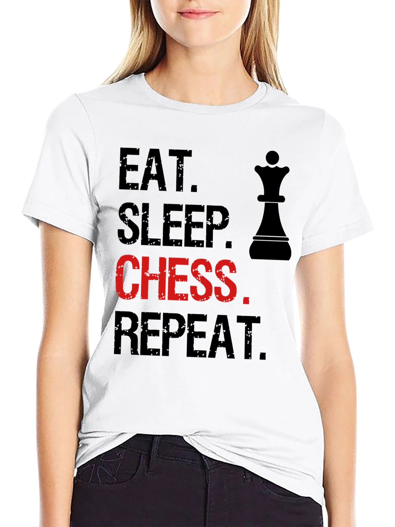 Eat Sleep Chess Repeat T-Shirt