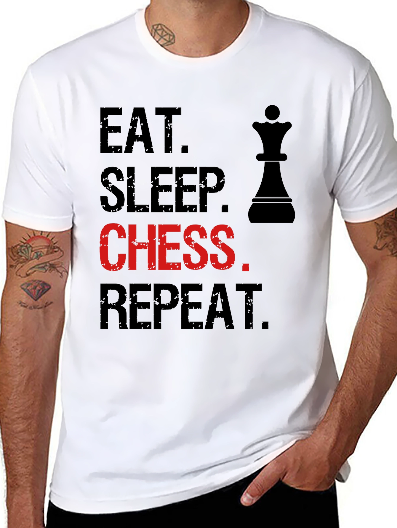 Eat Sleep Chess Repeat T-Shirt