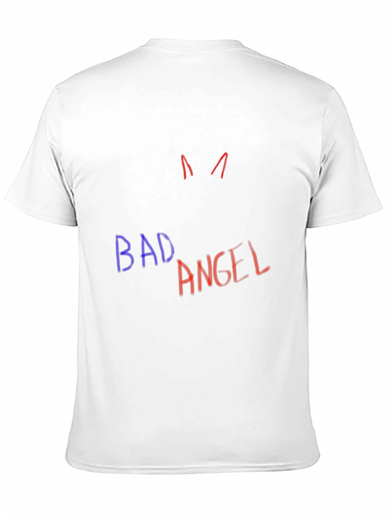 Bad Angel Graphic Black T-Shirt