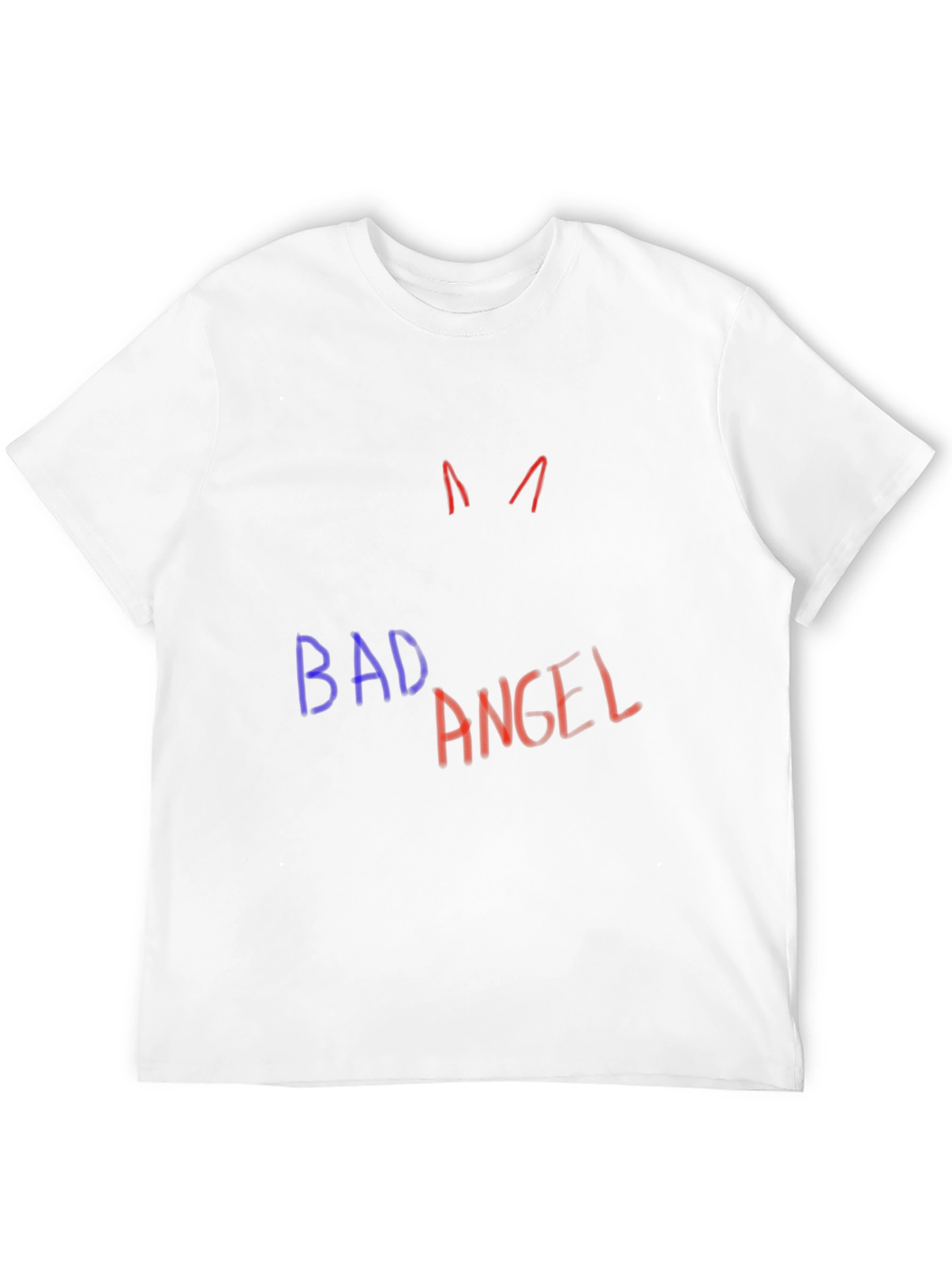Bad Angel Graphic Black T-Shirt