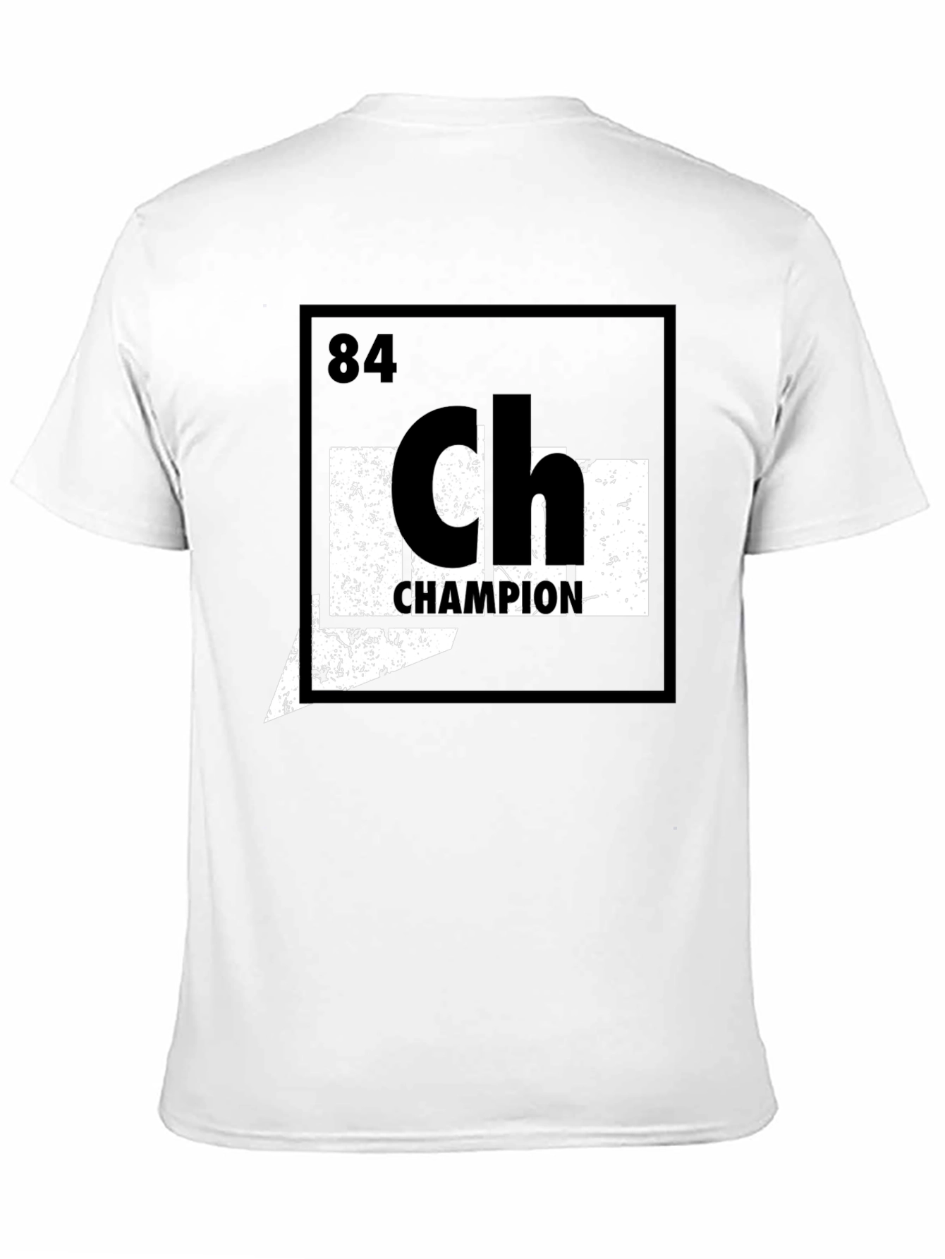 Champion Periodic Table Element Style Graphic T-Shirt