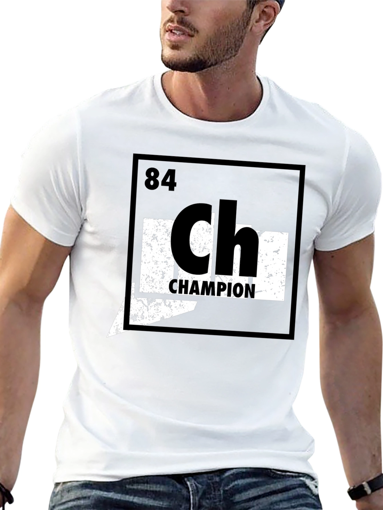 Champion Periodic Table Element Style Graphic T-Shirt