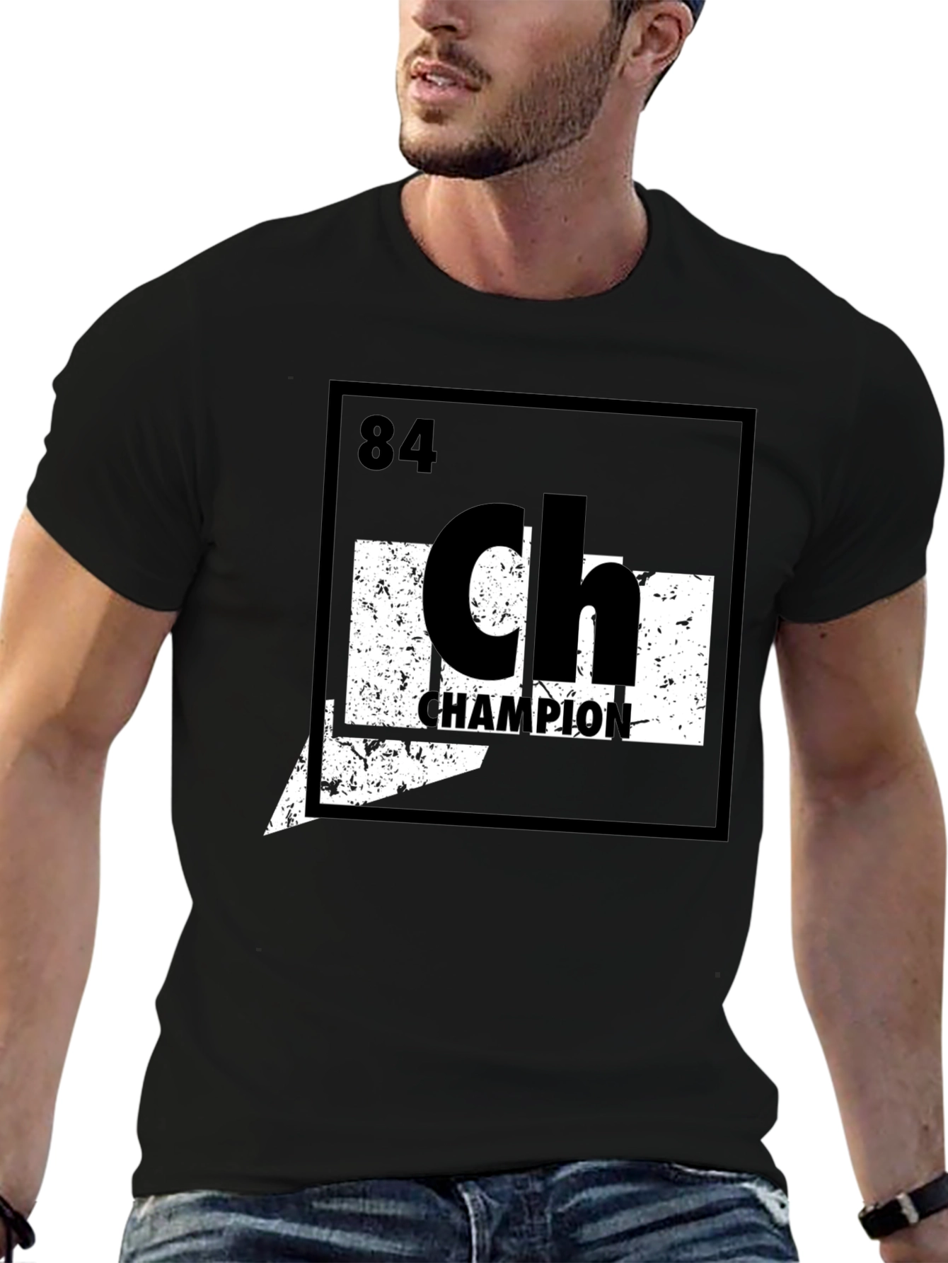 Champion Periodic Table Element Style Graphic T-Shirt