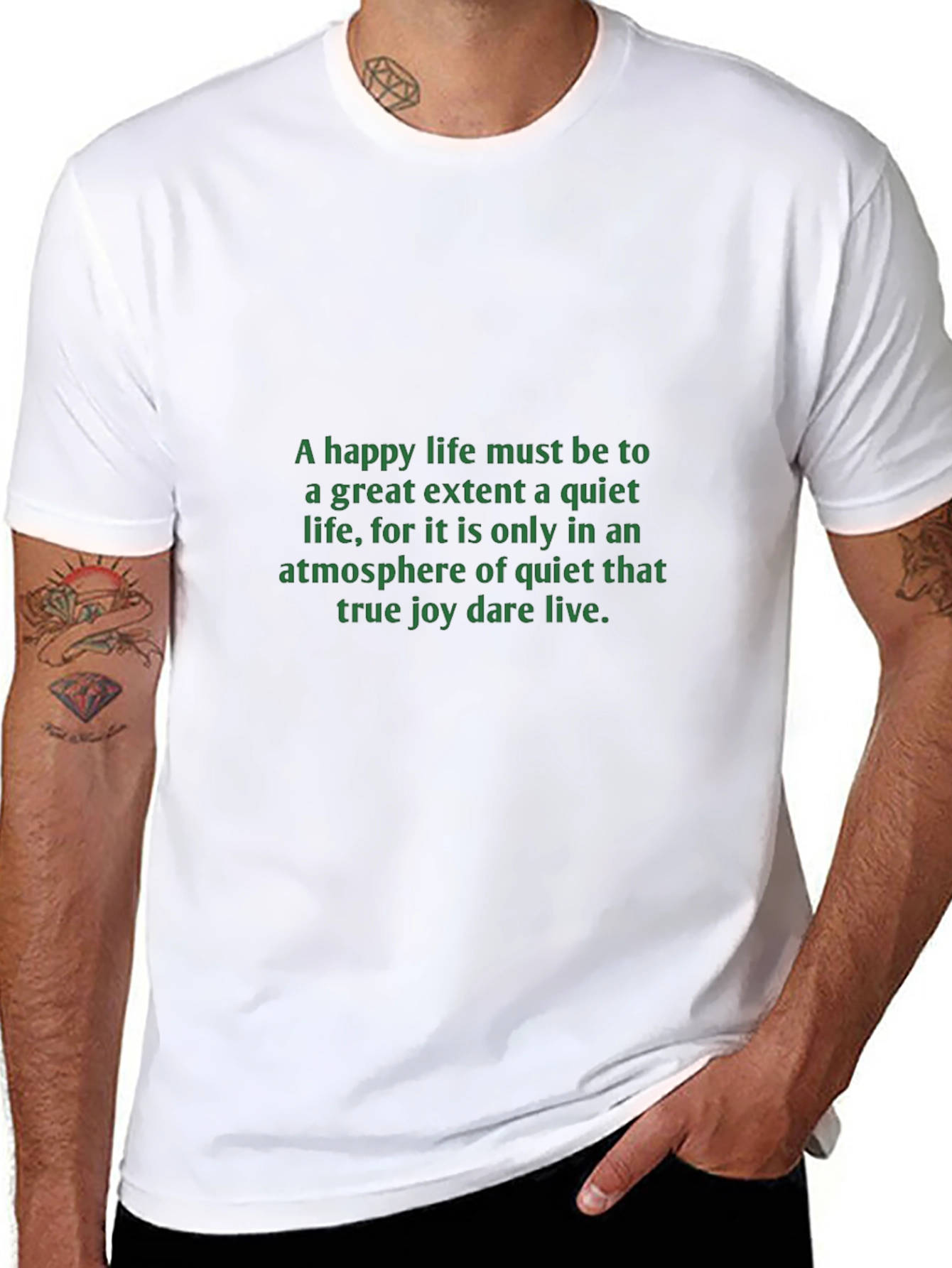 Quiet Life T-Shirt - Motivational Quote