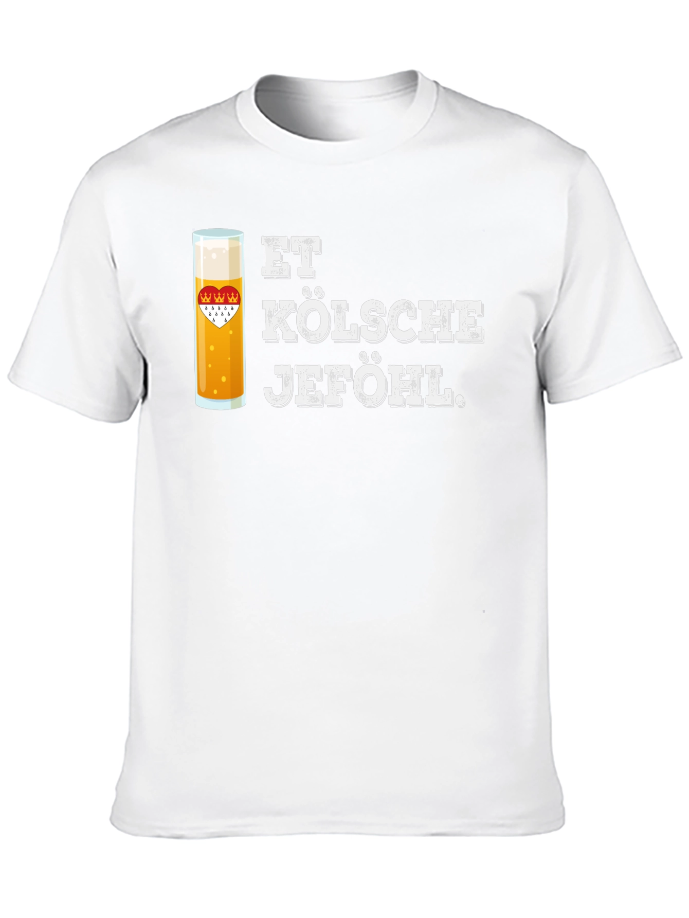 Et Kölsche Jeföhl Beer T-Shirt - Cologne Pride