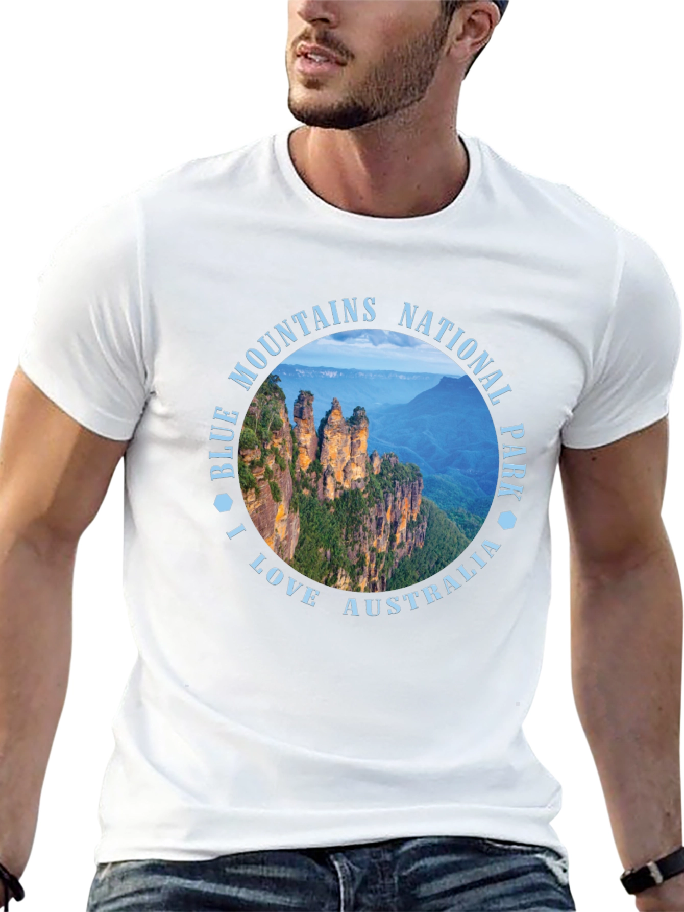 Blue Mountains National Park Tee - Australia Souvenir