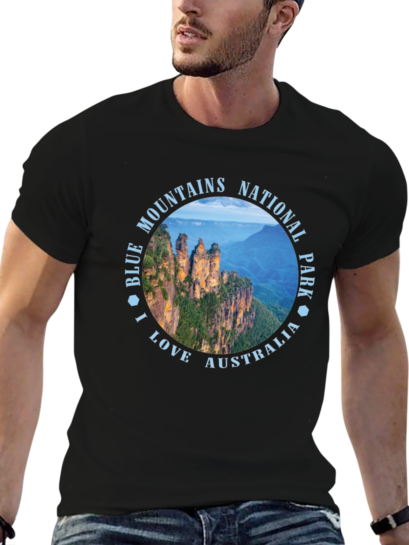 Blue Mountains National Park Tee - Australia Souvenir