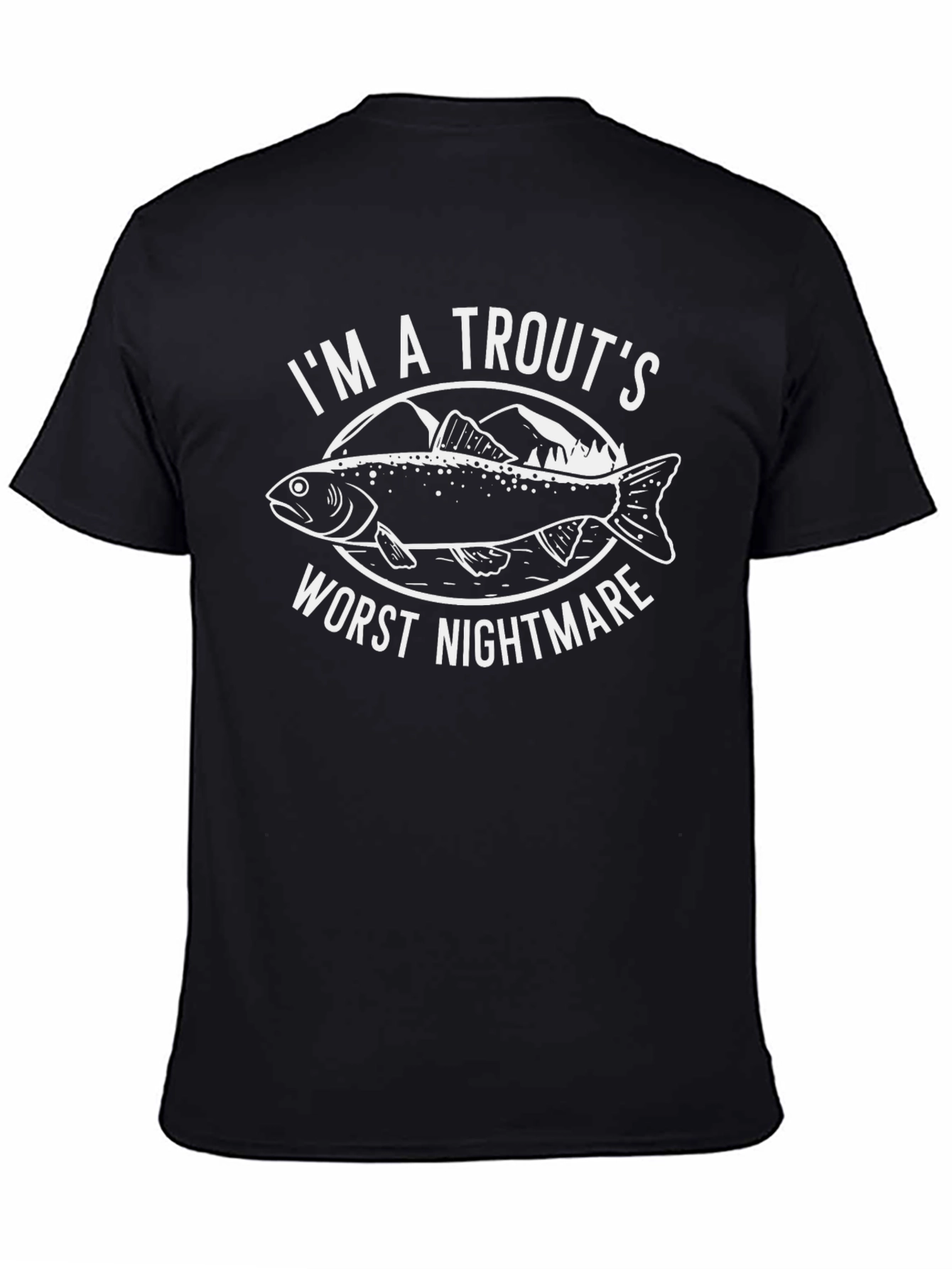 Trouts Worst Nightmare Graphic T-Shirt - Fishing Tee