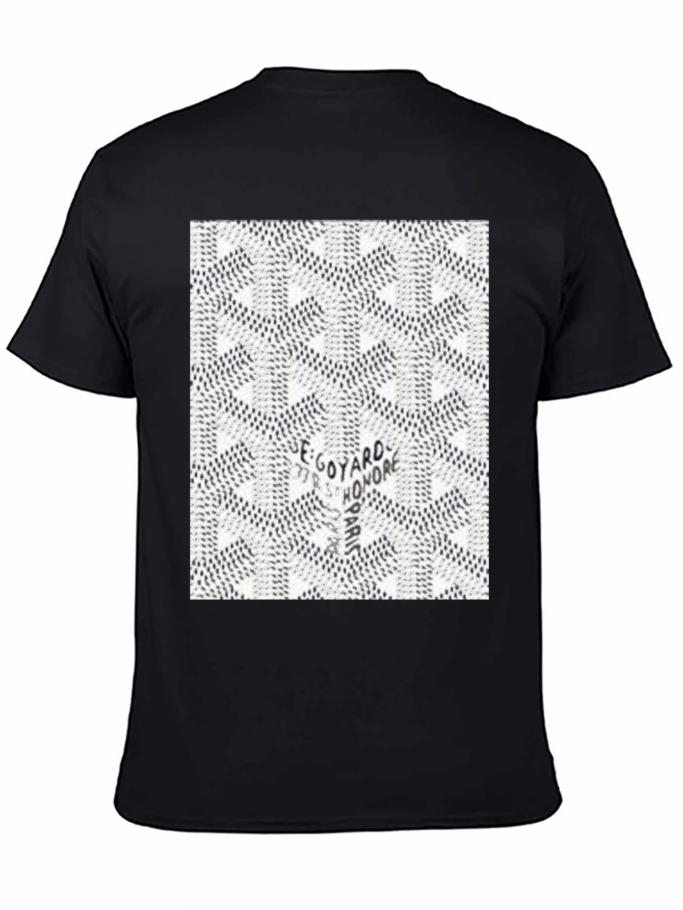 Stylish Patterned Graphic Tee