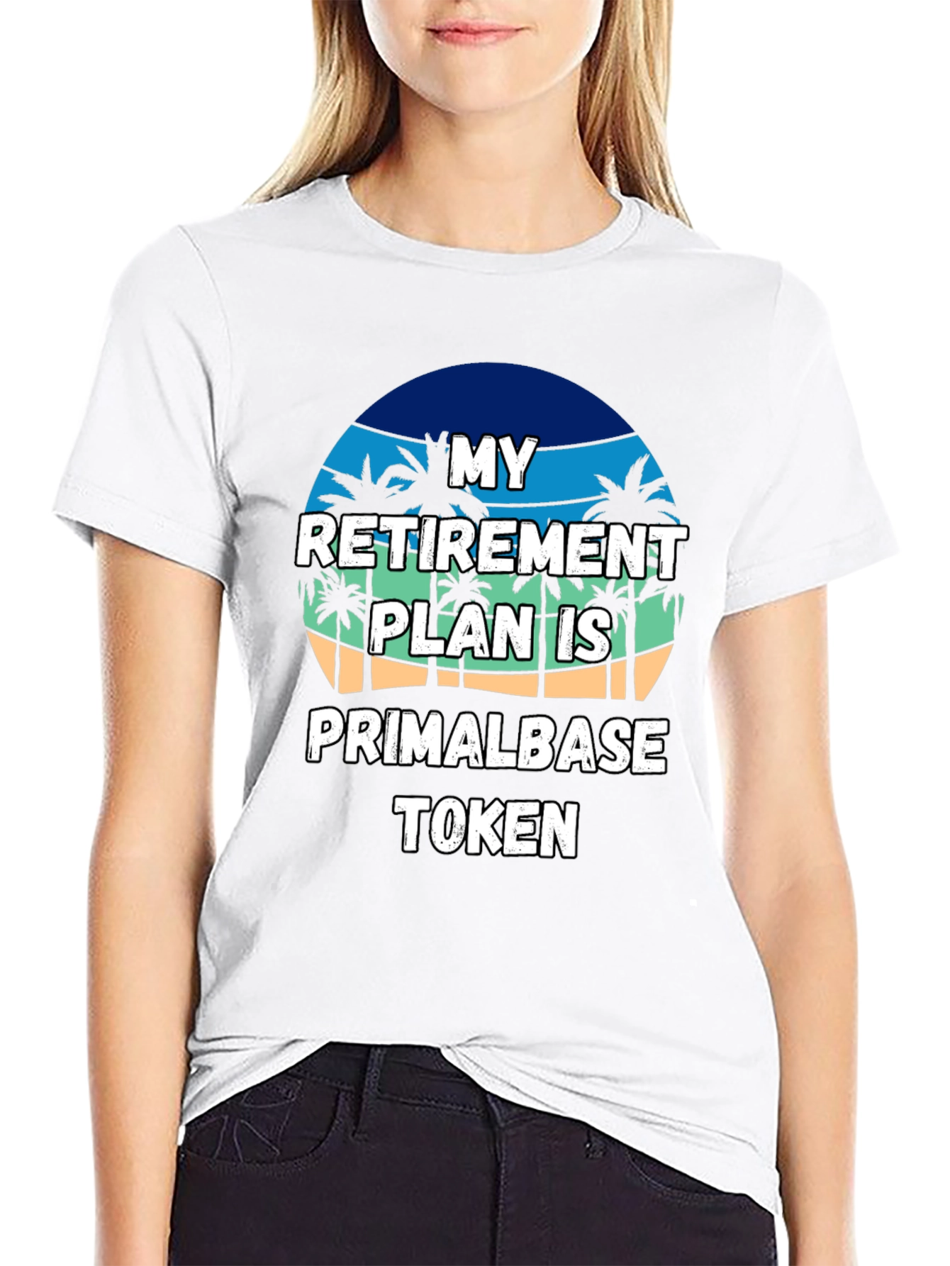 Retirement Plan Primalbase Token T-Shirt