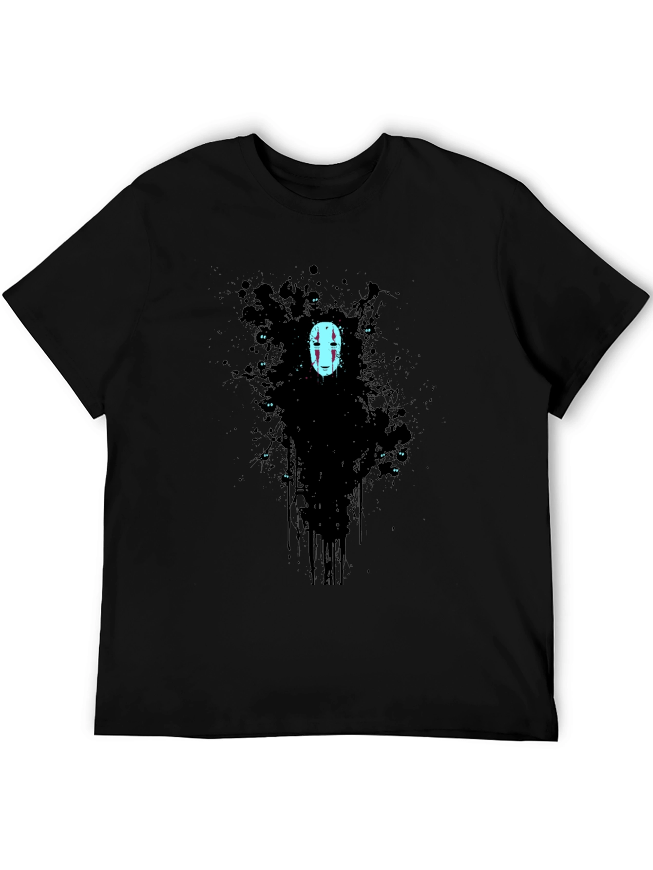 Spirited Away No-Face Black Graphic Tee