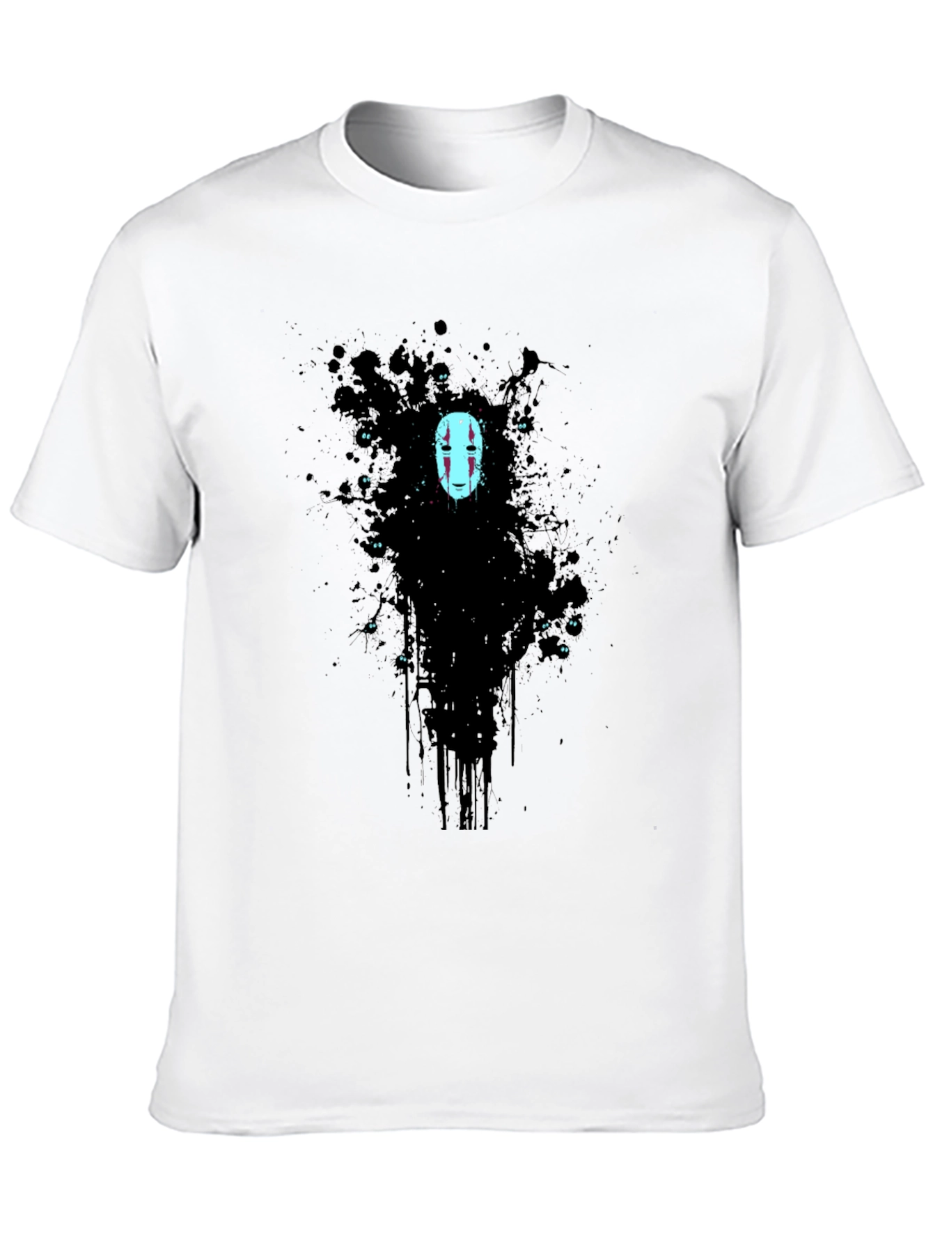 Spirited Away No-Face Black Graphic Tee