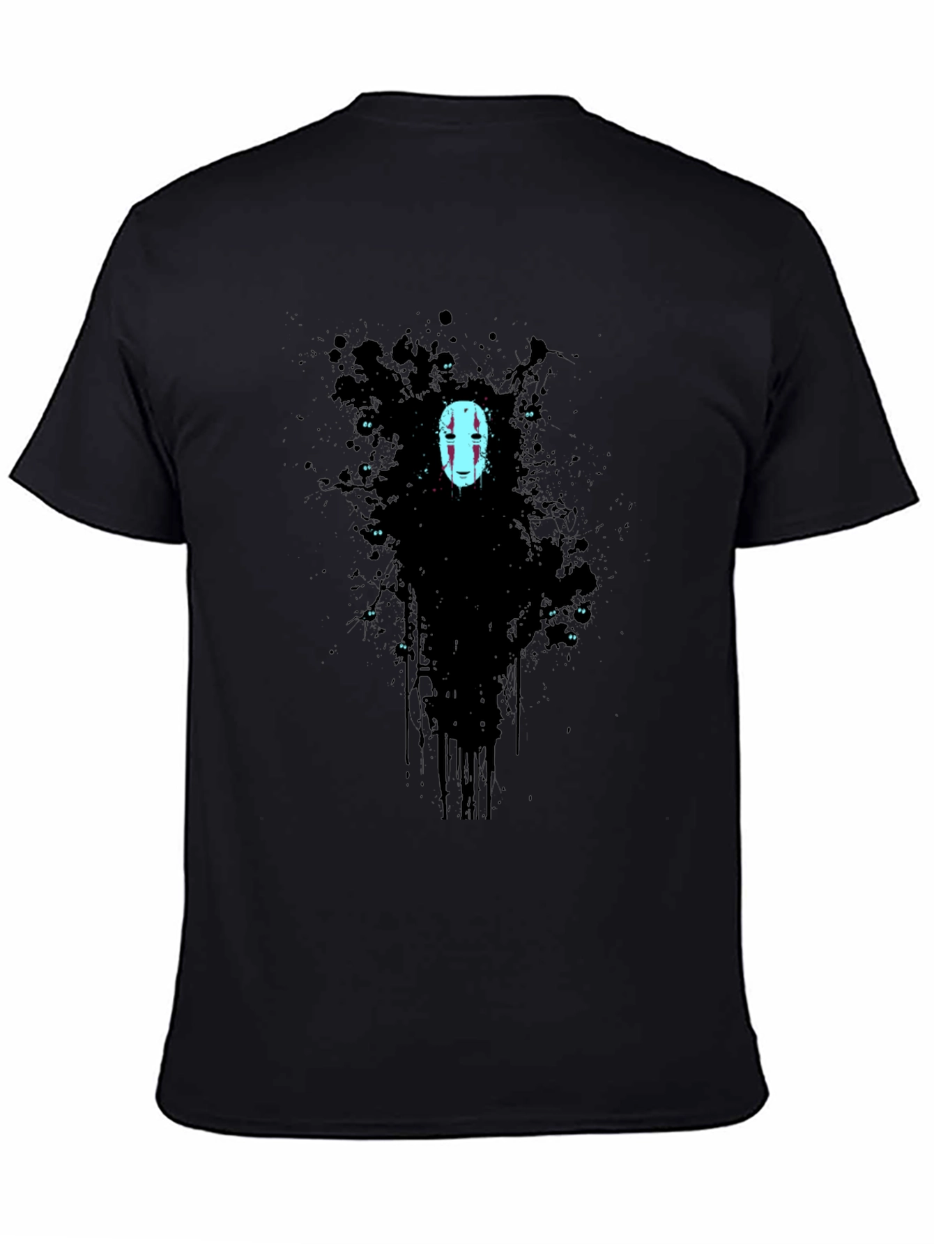 Spirited Away No-Face Black Graphic Tee