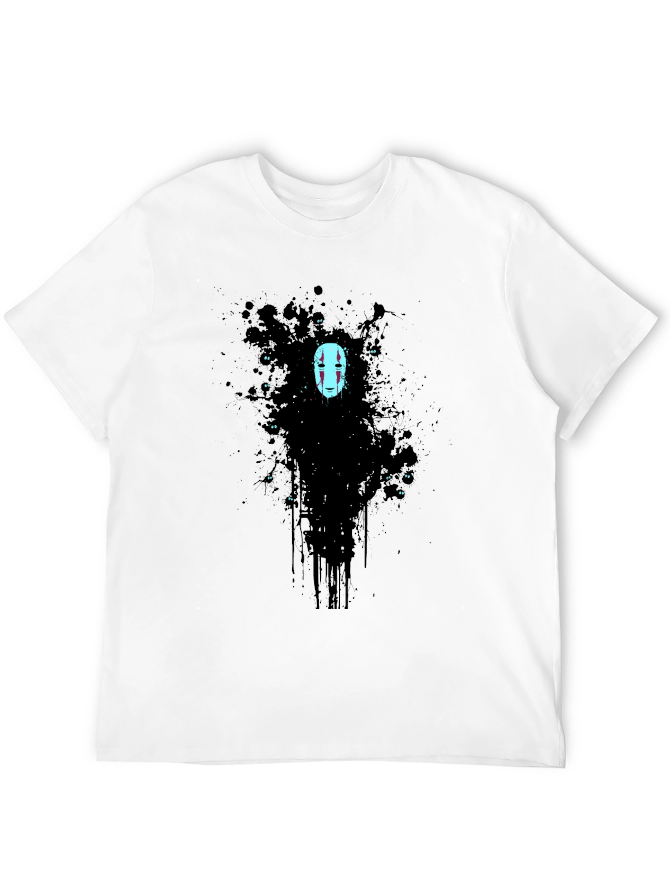 Spirited Away No-Face Black Graphic Tee