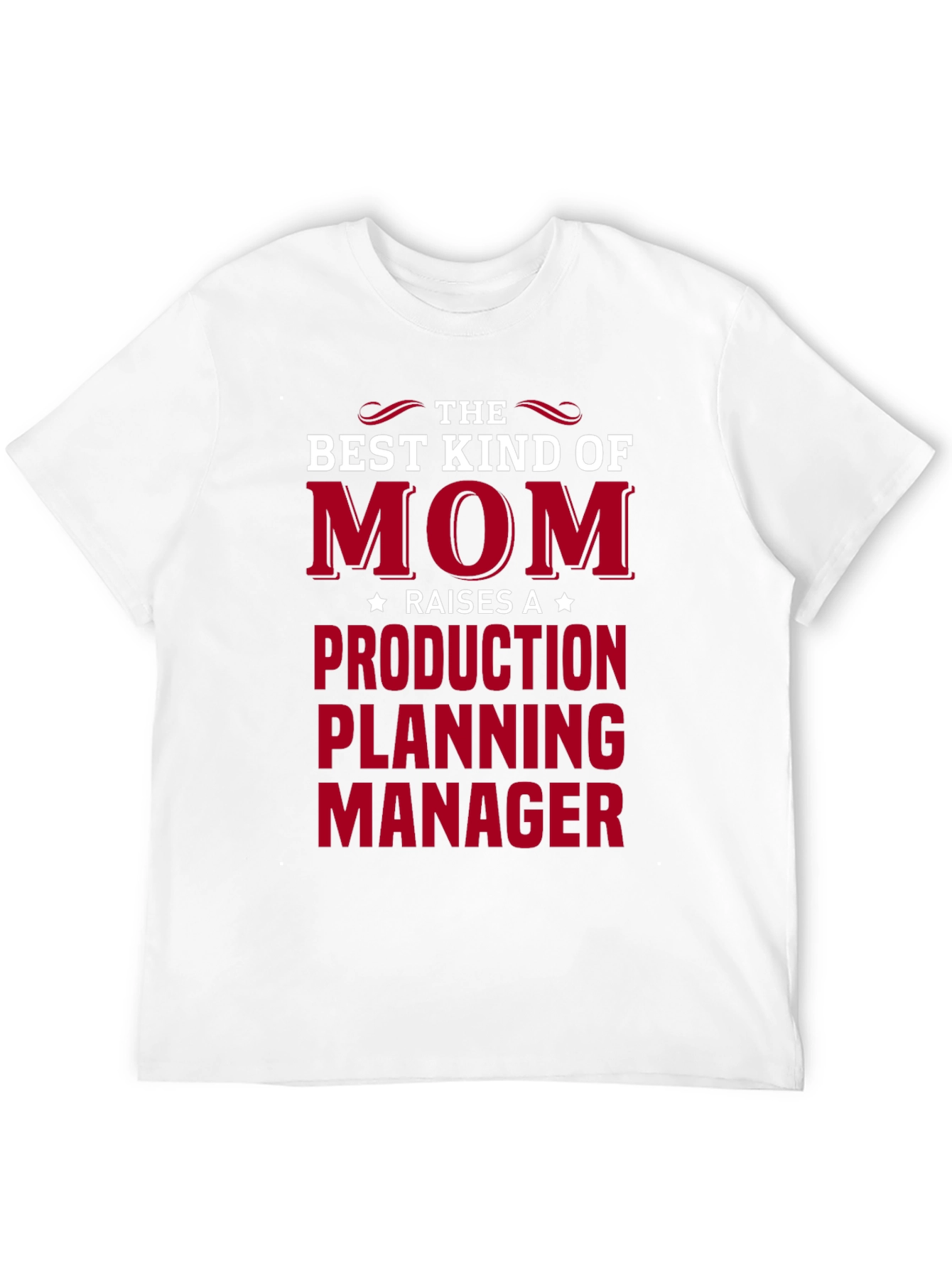 Best Kind of Mom Production Planning Manager Black T-Shirt