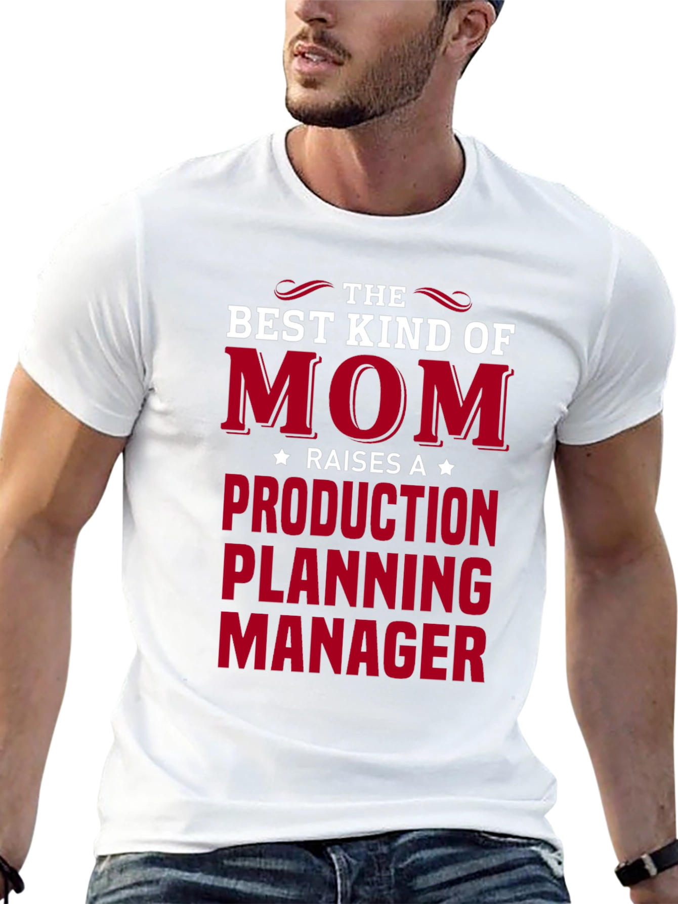 Best Kind of Mom Production Planning Manager Black T-Shirt