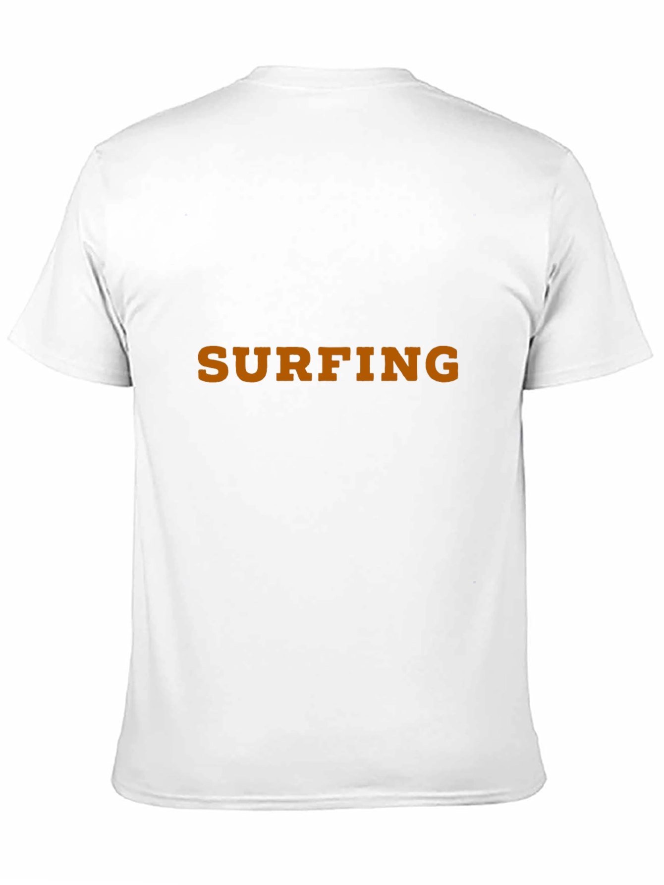 Surfing Graphic Print Black T-Shirt