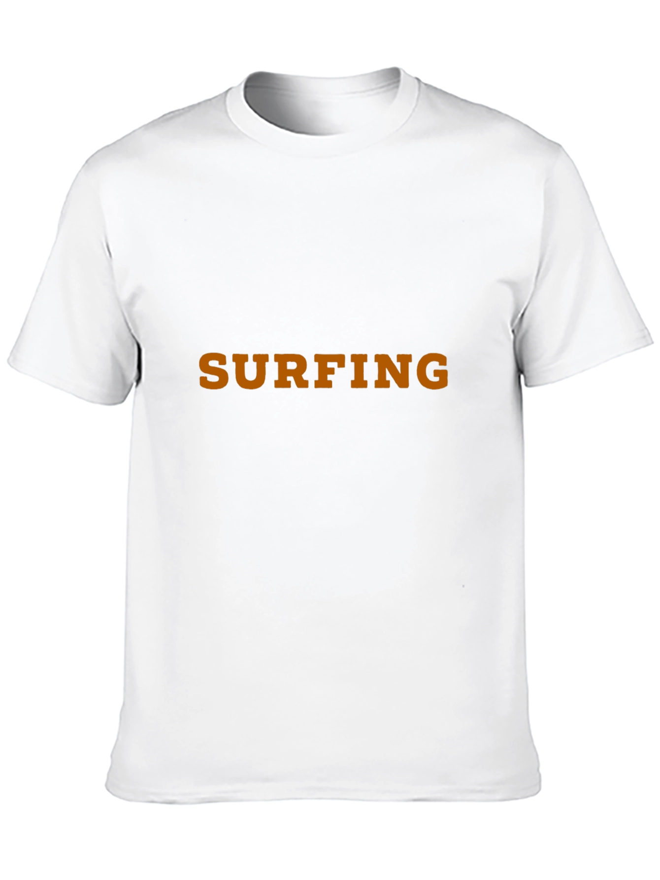 Surfing Graphic Print Black T-Shirt