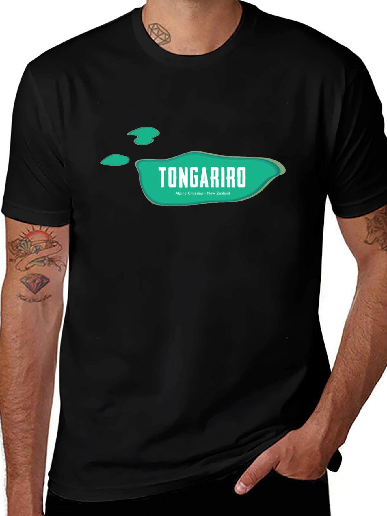 Tongariro Alpine Crossing New Zealand T-Shirt
