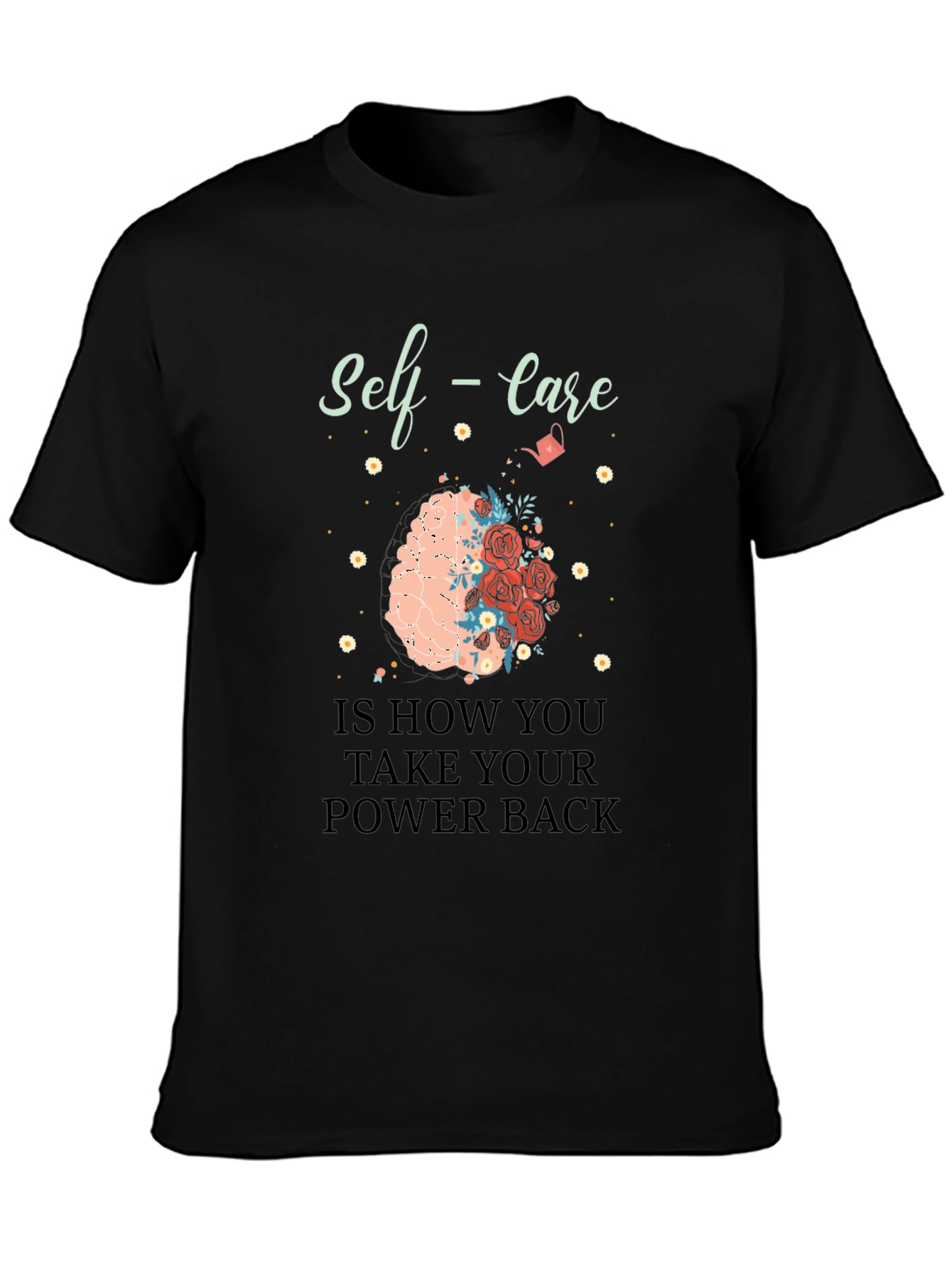 Self-Care Power Back T-Shirt