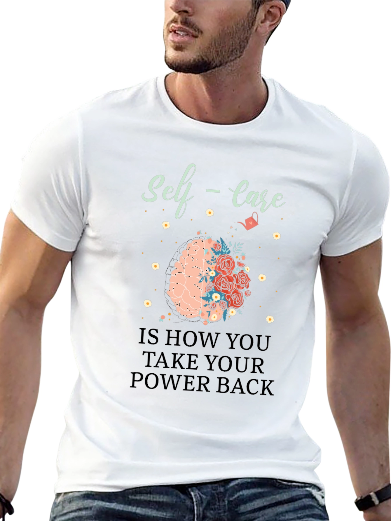 Self-Care Power Back T-Shirt