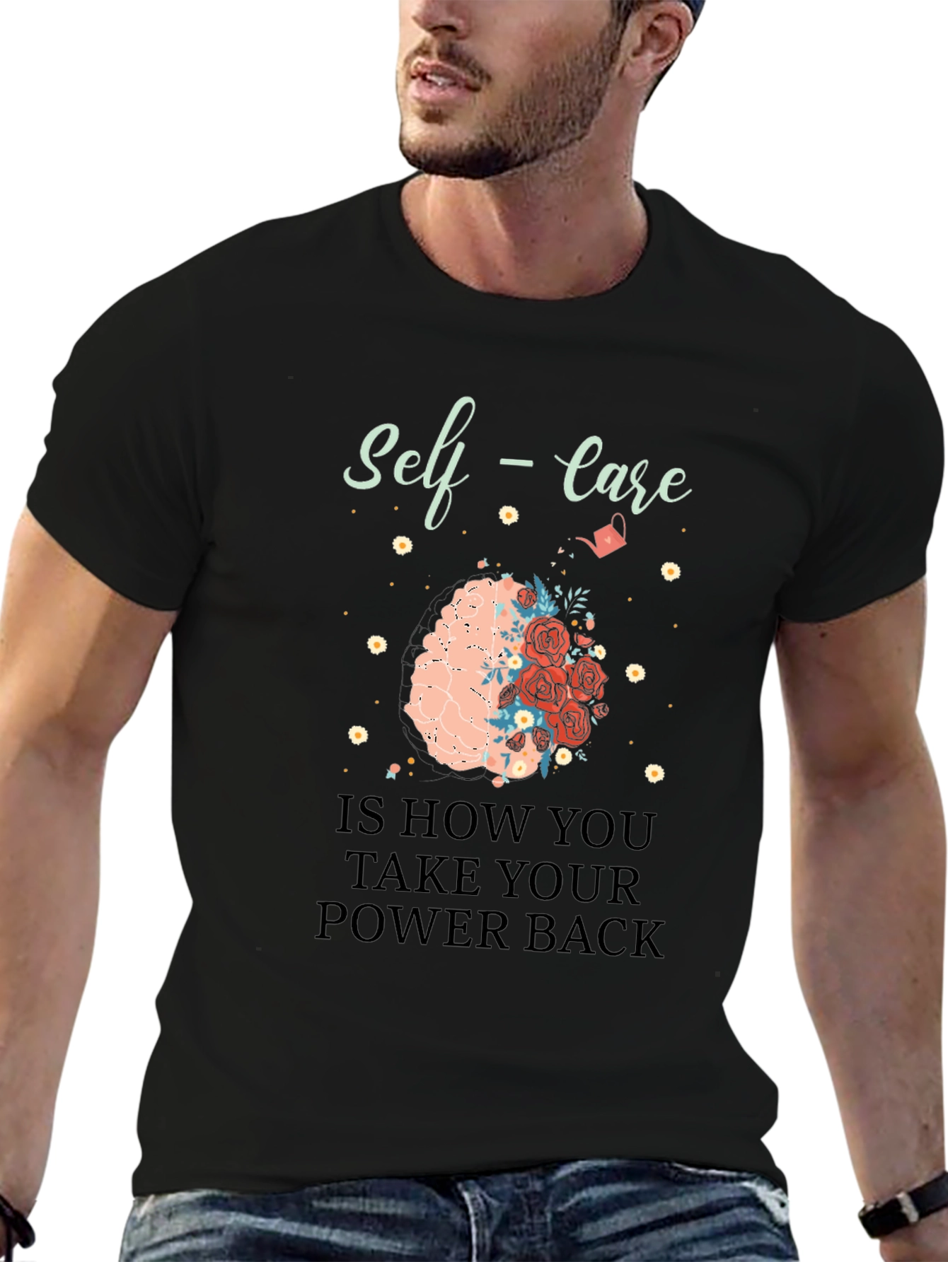 Self-Care Power Back T-Shirt