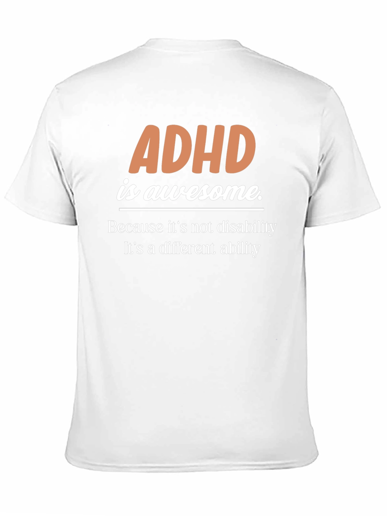 ADHD is Awesome T-Shirt - Unique Ability Awareness Tee