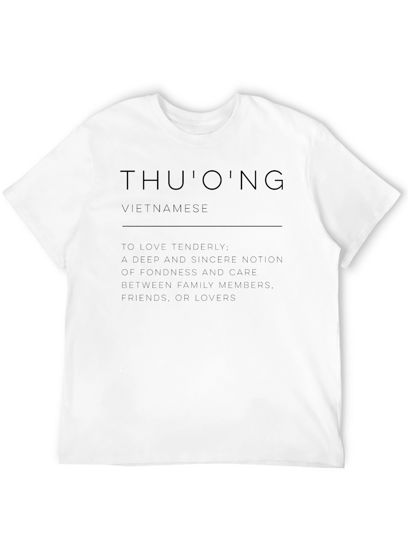 Thuong Vietnamese Definition T-Shirt