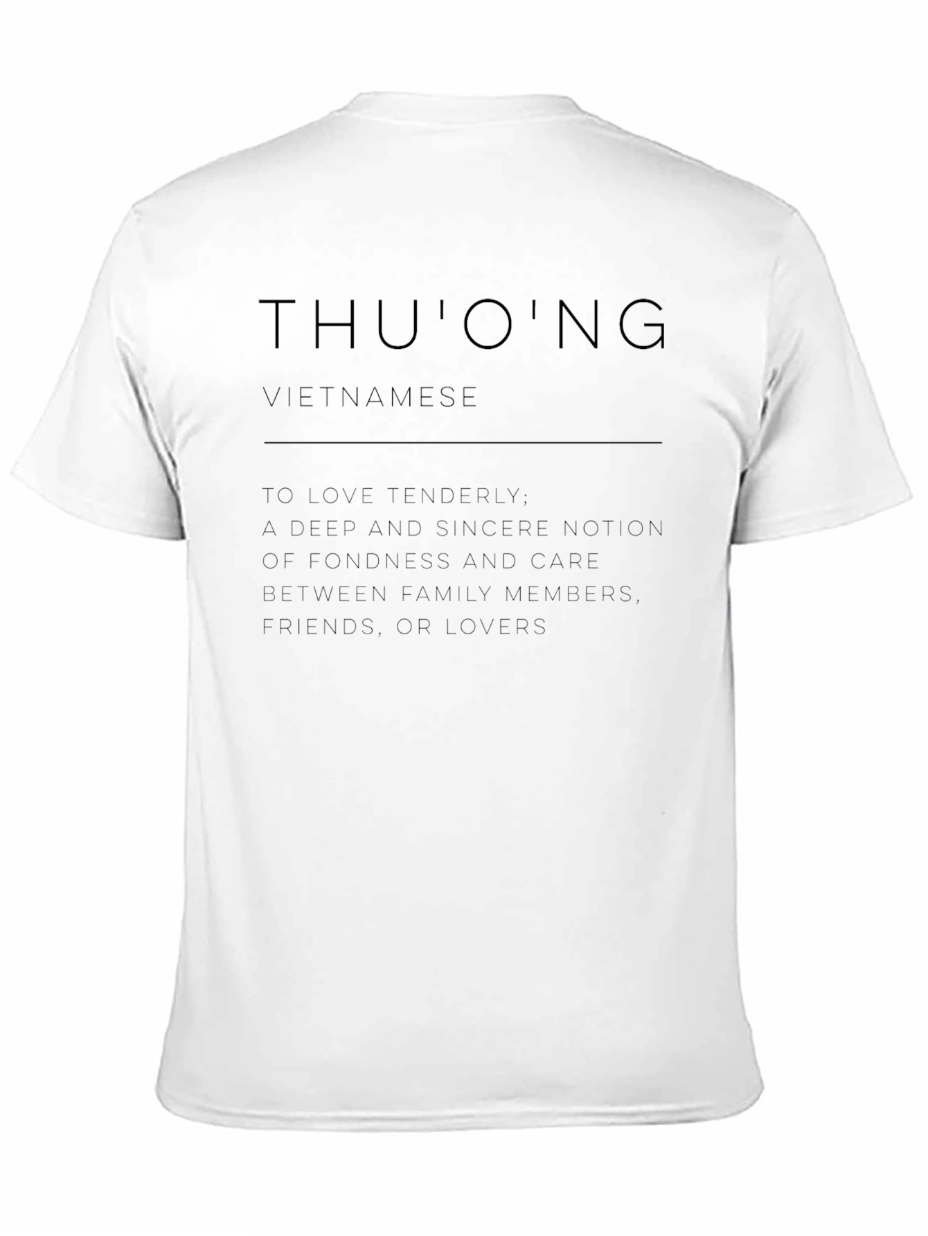 Thuong Vietnamese Definition T-Shirt