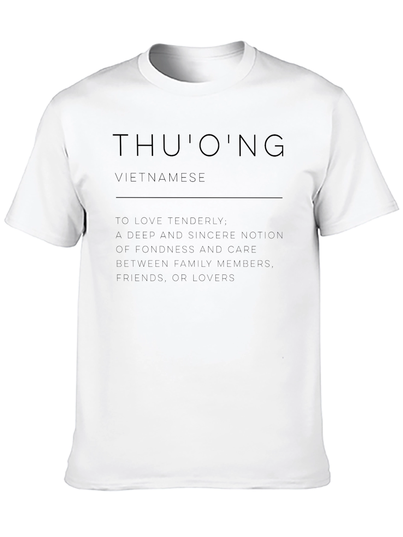 Thuong Vietnamese Definition T-Shirt