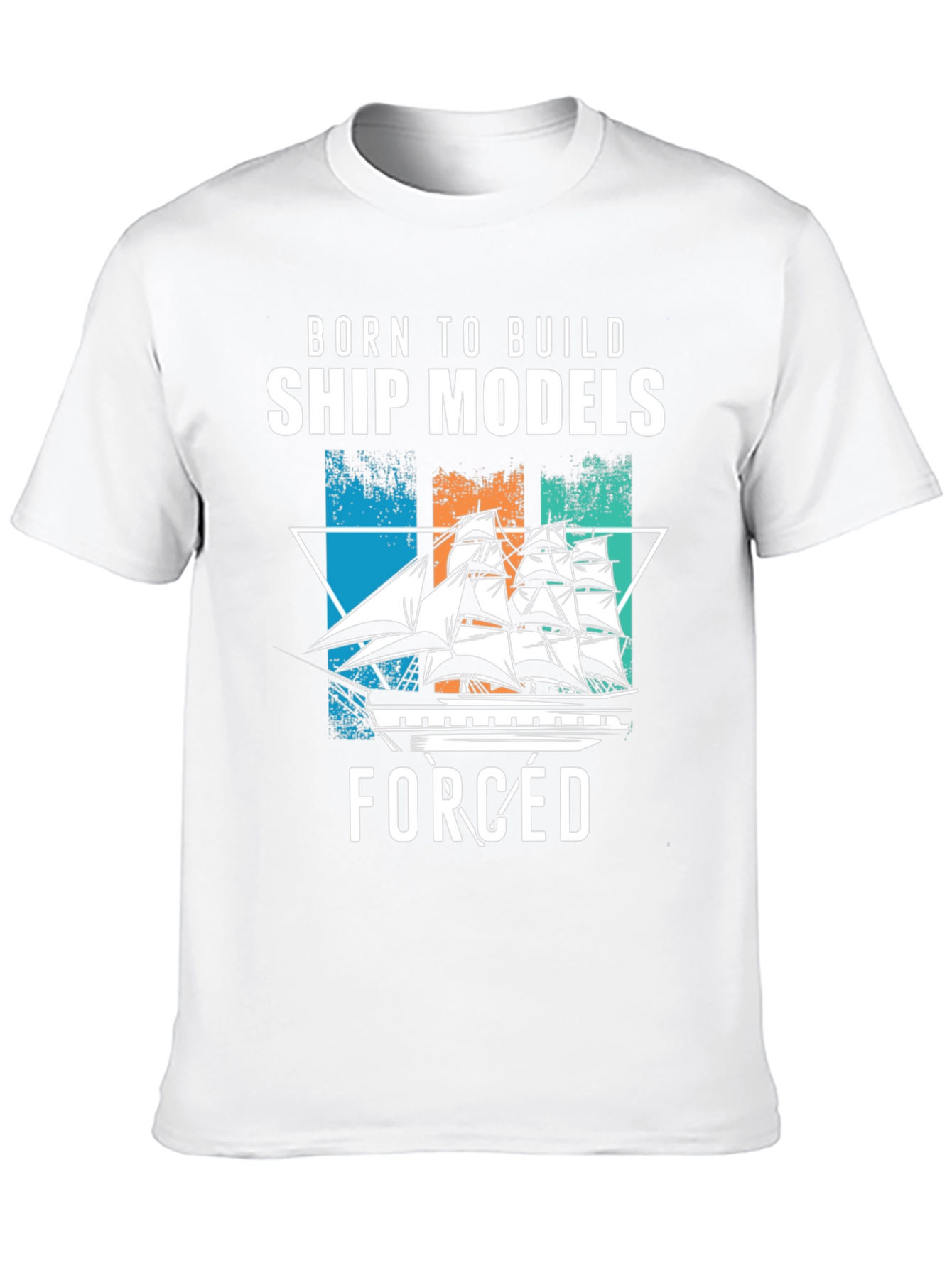 Born to Build Ship Models T-Shirt