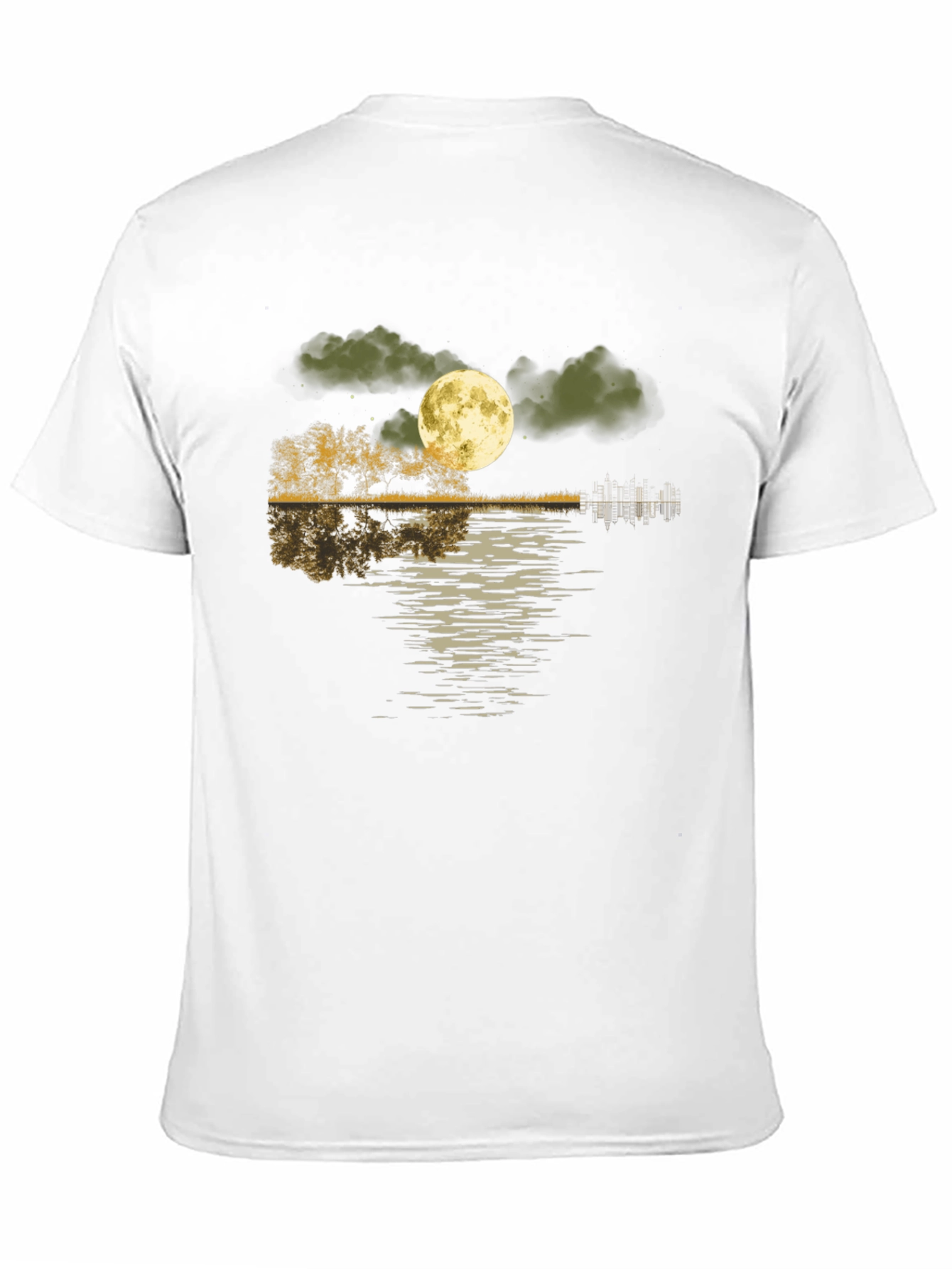 Moonlit Lake Graphic T-Shirt