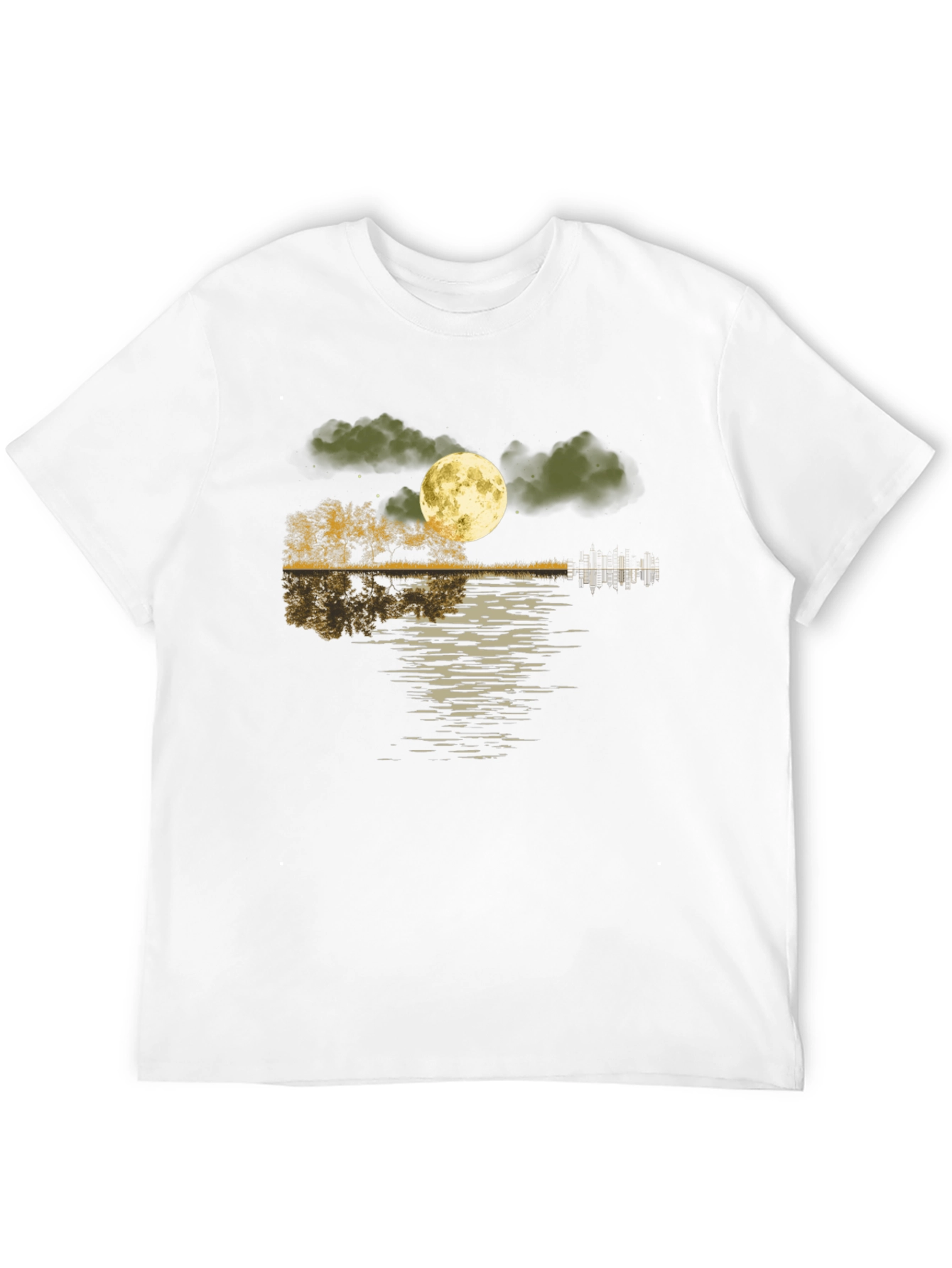 Moonlit Lake Graphic T-Shirt