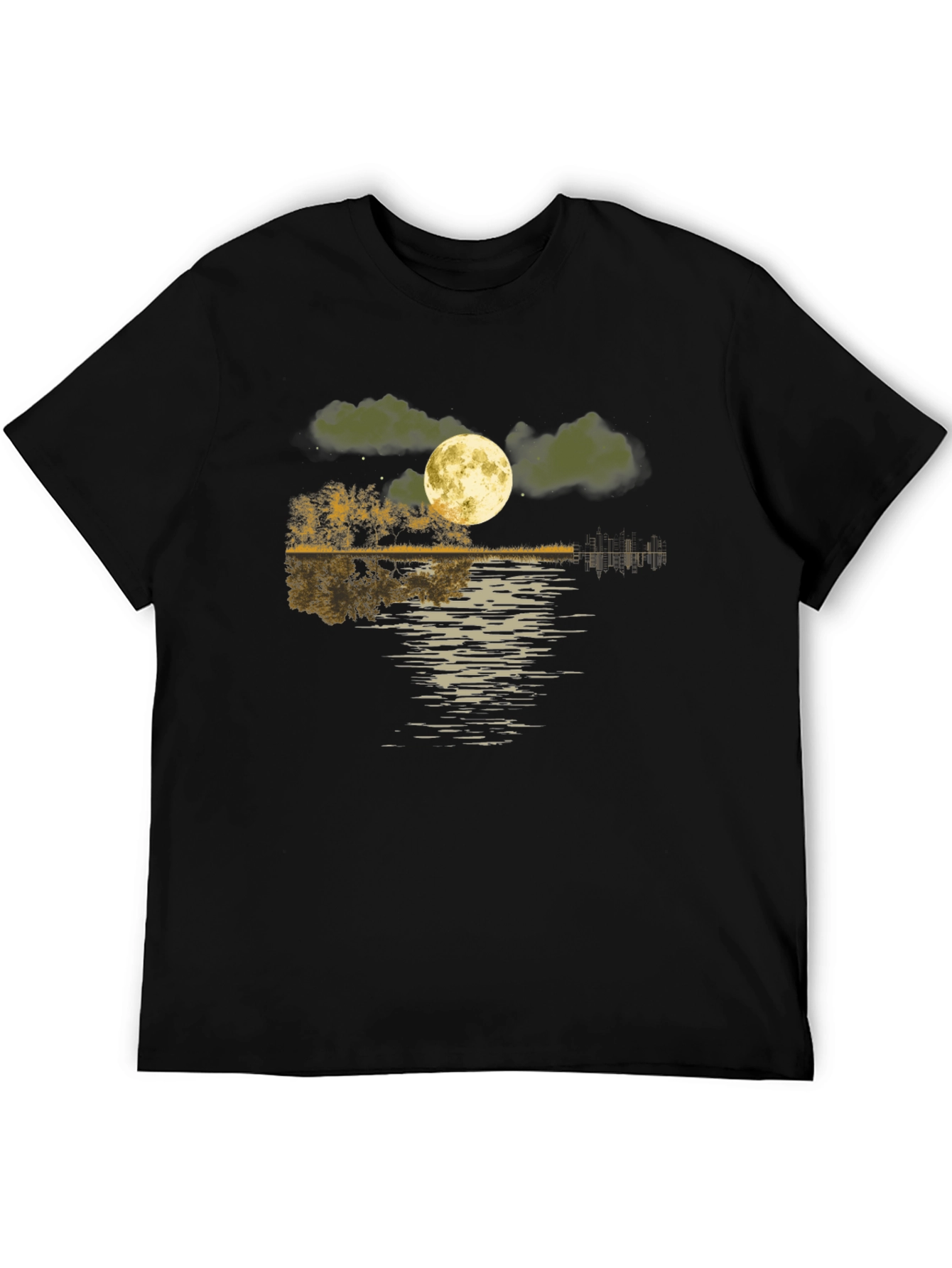 Moonlit Lake Graphic T-Shirt
