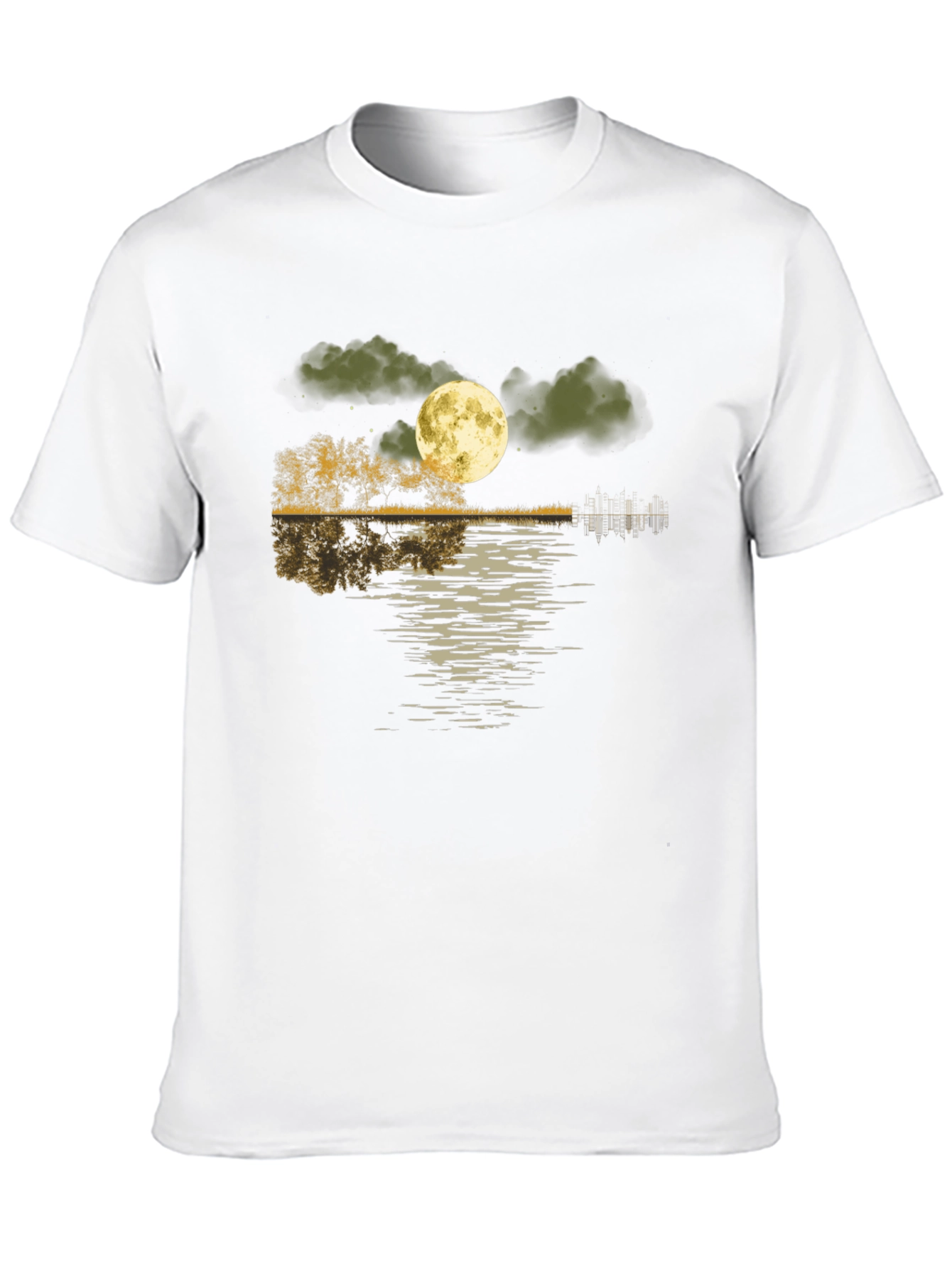 Moonlit Lake Graphic T-Shirt