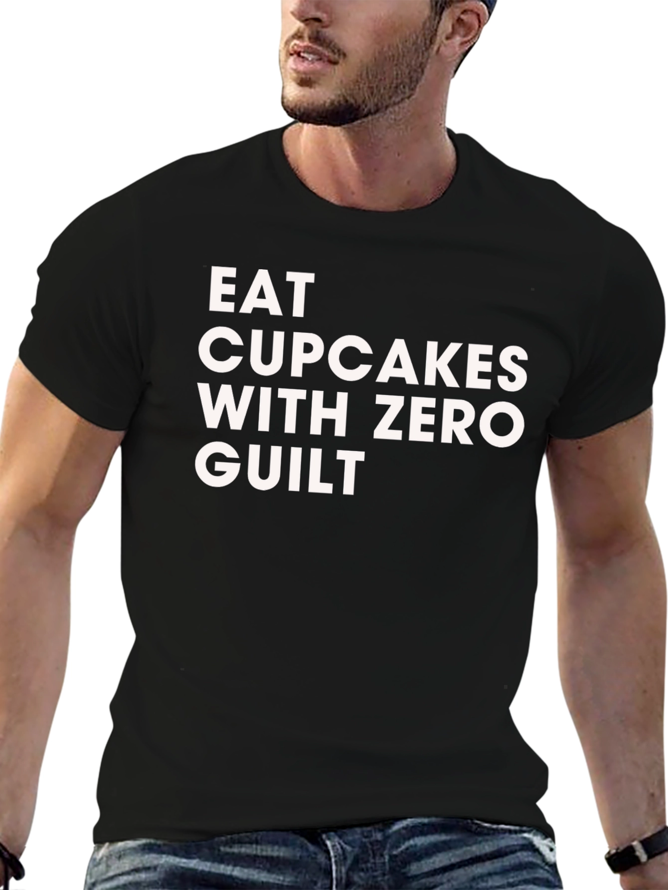 Eat Cupcakes With Zero Guilt Graphic Tee
