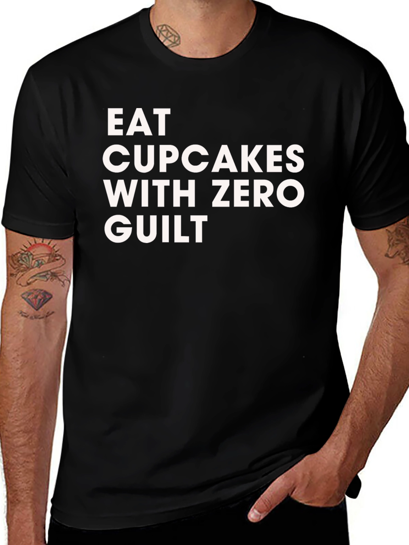 Eat Cupcakes With Zero Guilt Graphic Tee