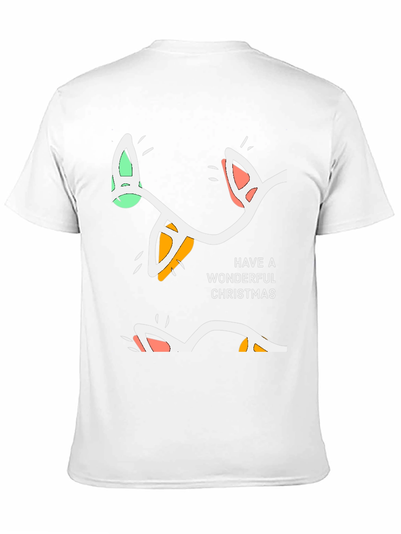 Wonderful Christmas Lights Graphic Tee - Holiday Cheer