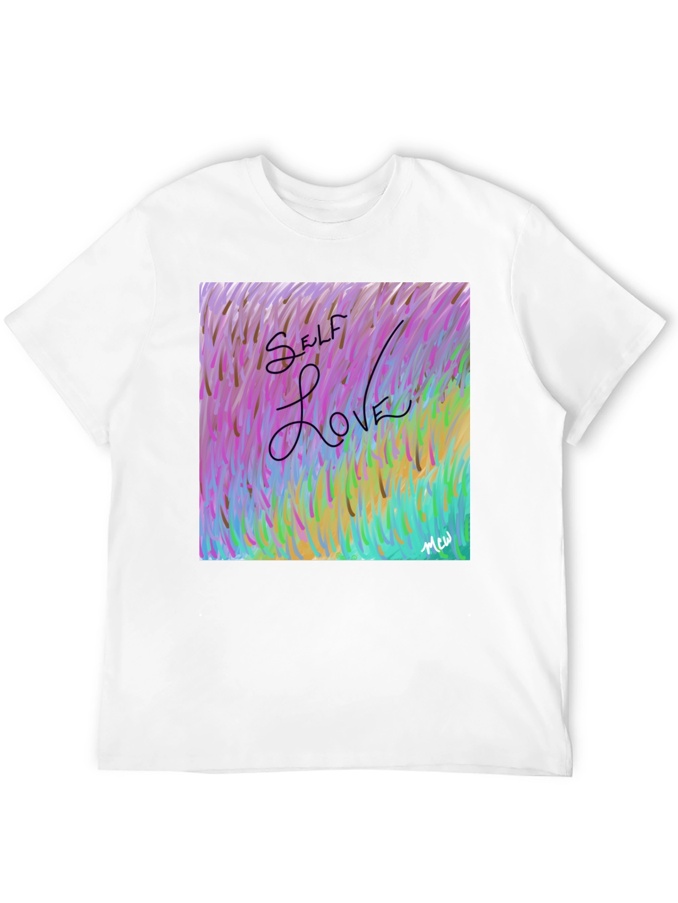 Self Love Graphic Tee - Artistic Comfort