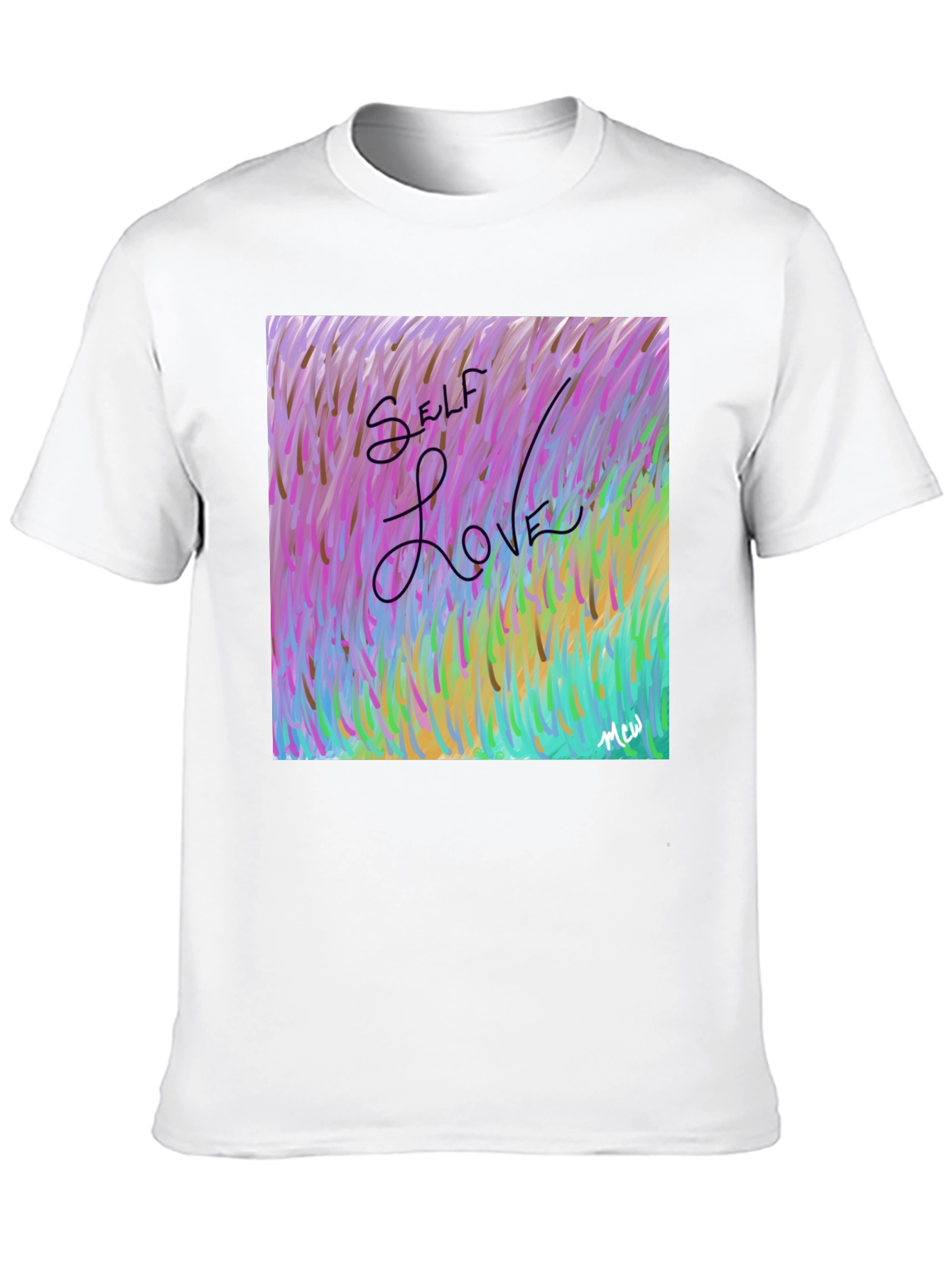 Self Love Graphic Tee - Artistic Comfort