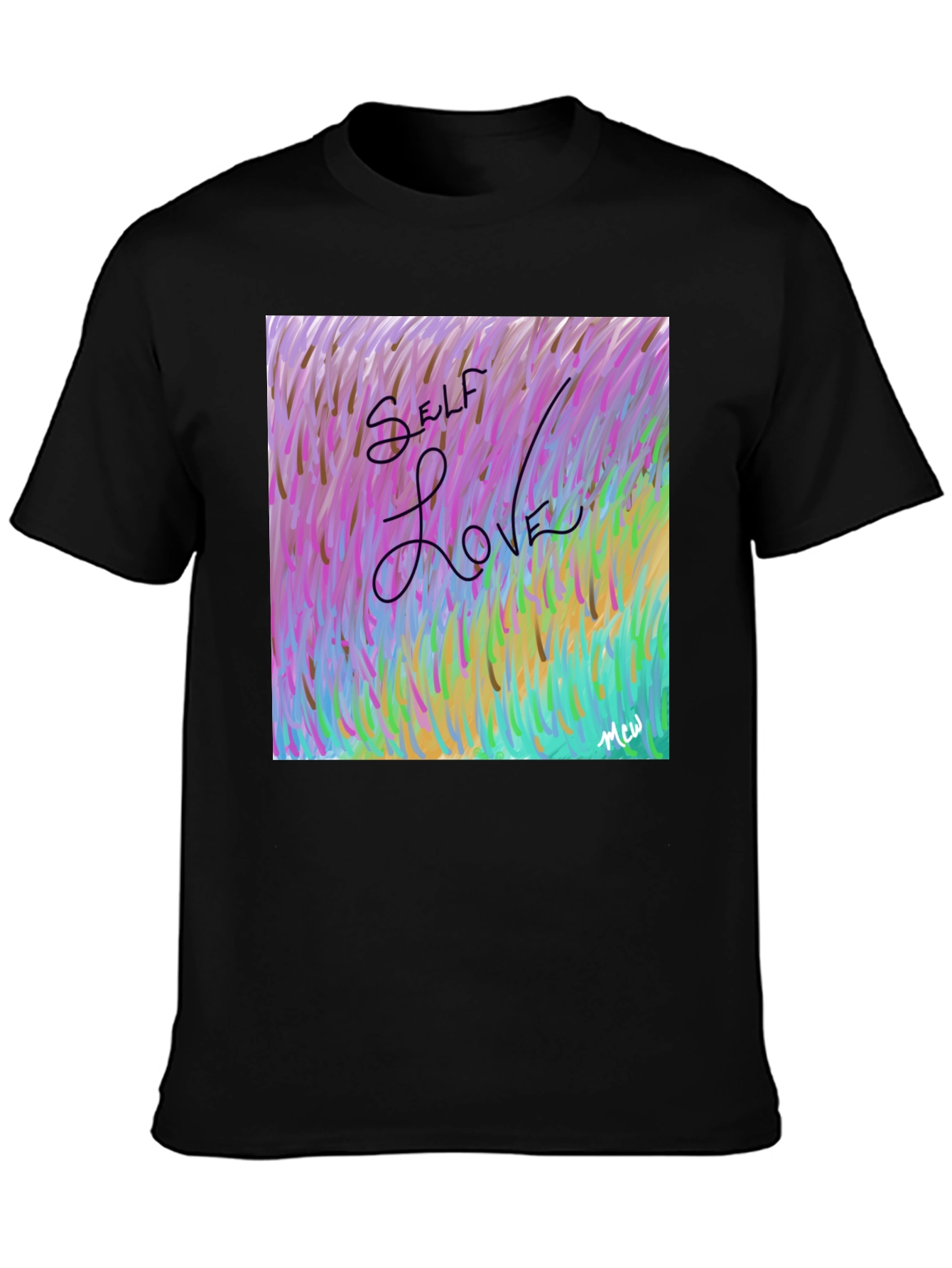 Self Love Graphic Tee - Artistic Comfort