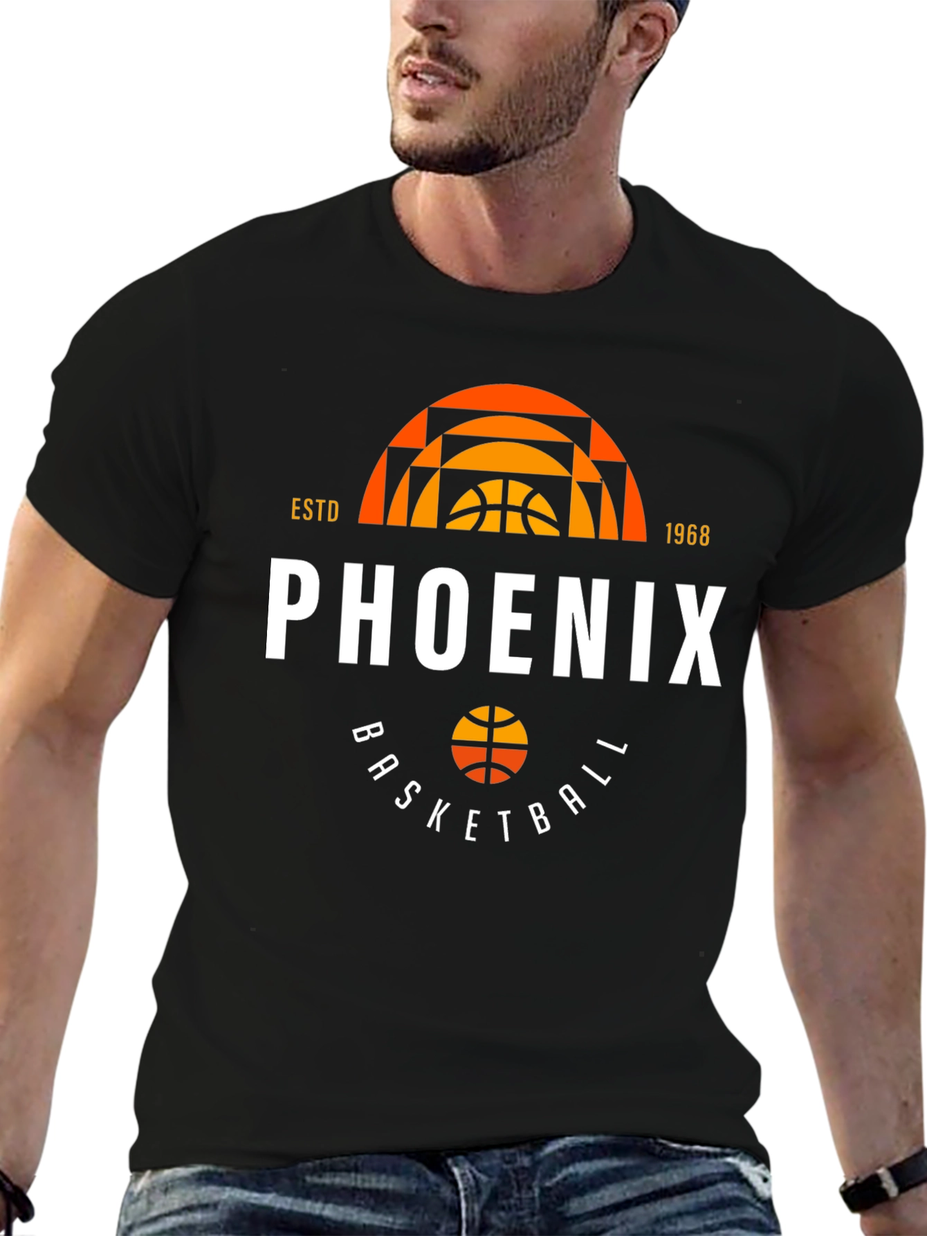 Phoenix Basketball Est. 1968 Graphic T-Shirt