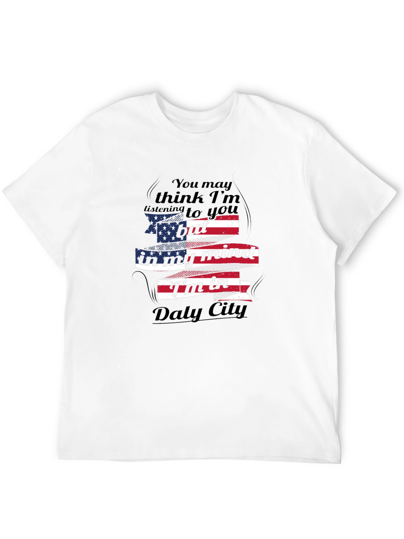 Daly City Mind T-Shirt - Patriotic Tee
