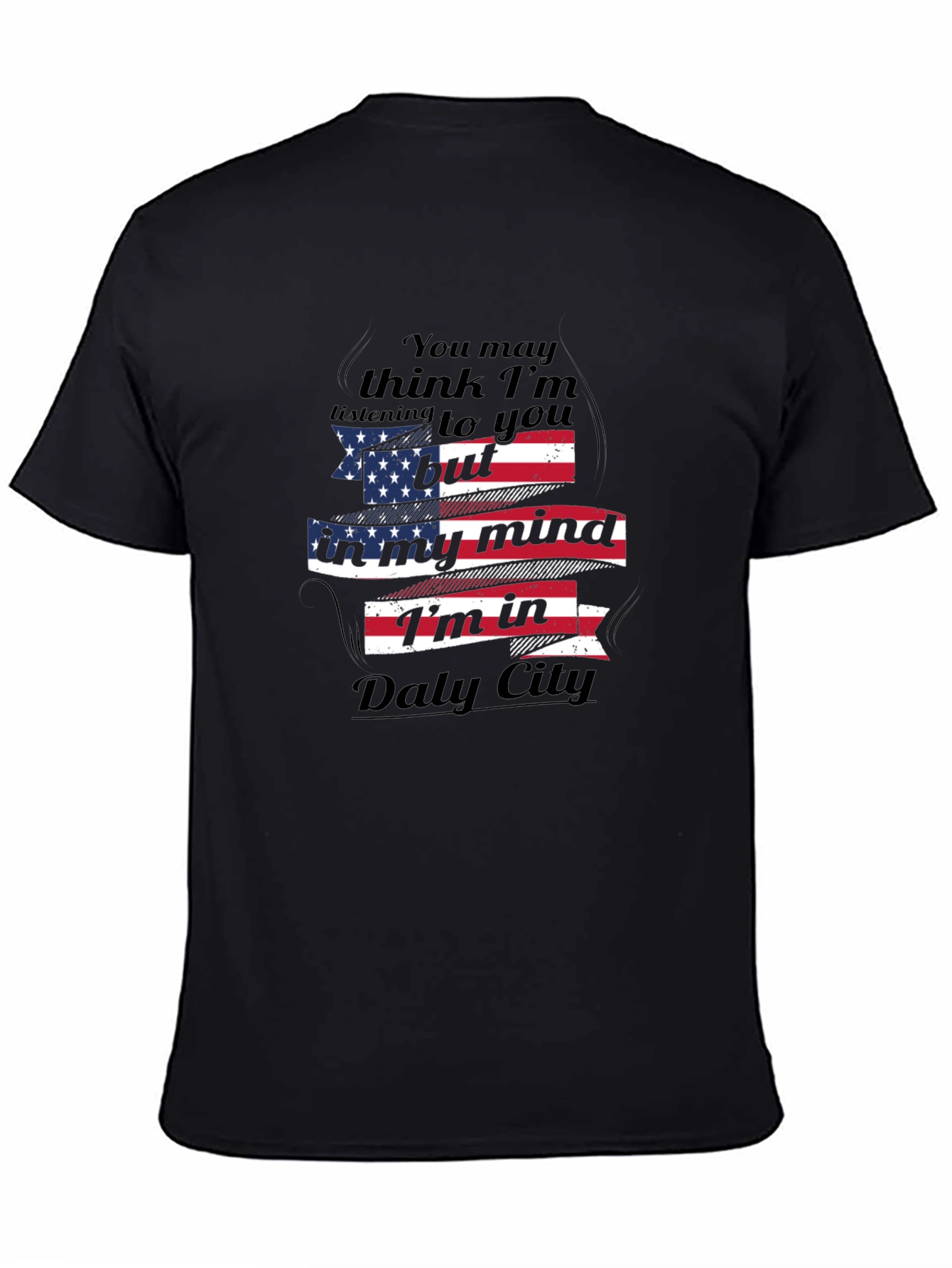 Daly City Mind T-Shirt - Patriotic Tee